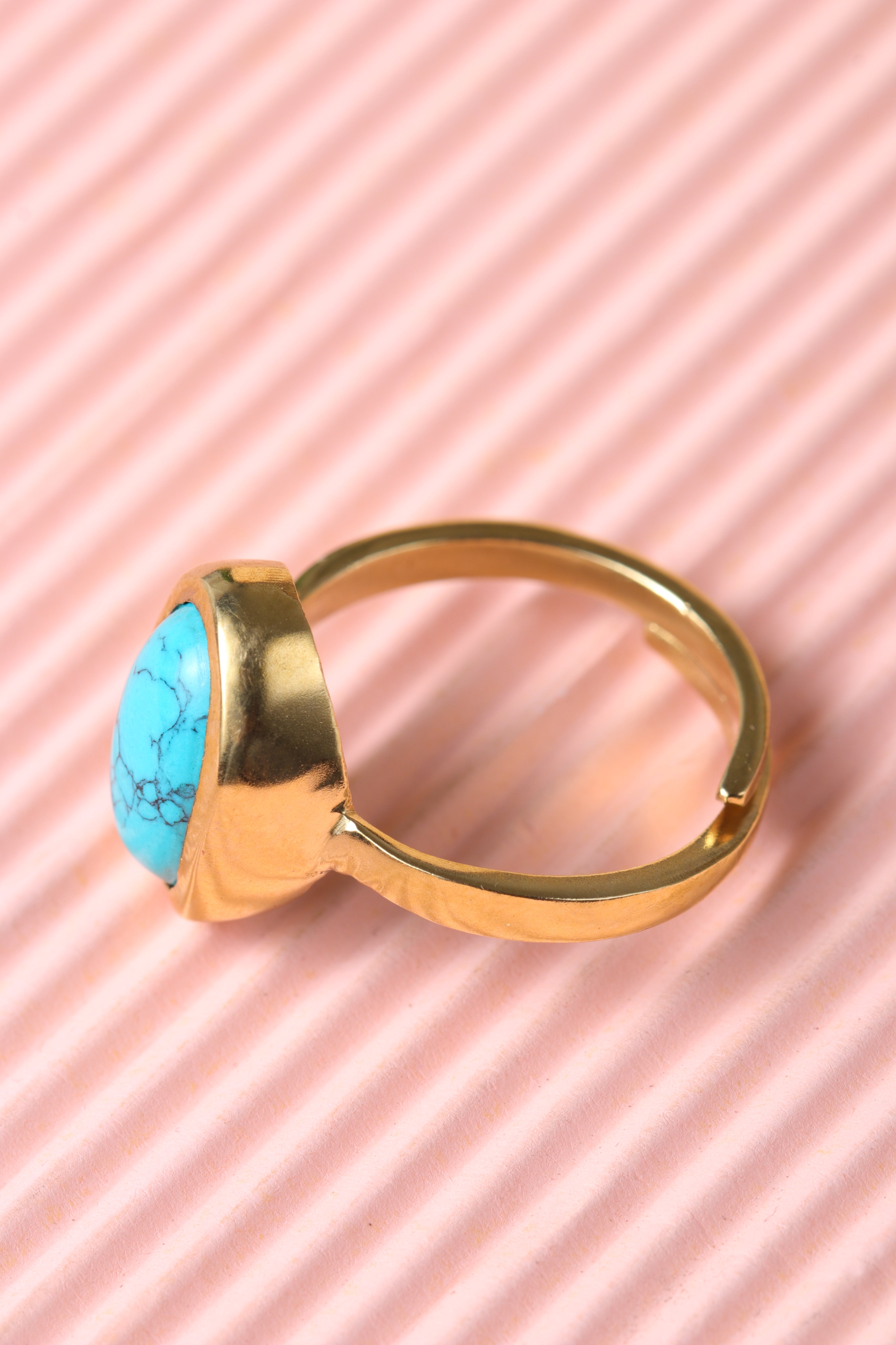 Studio Vaidik Irani Firoza/ Turquoise Ring 5.25 ratti - view 2