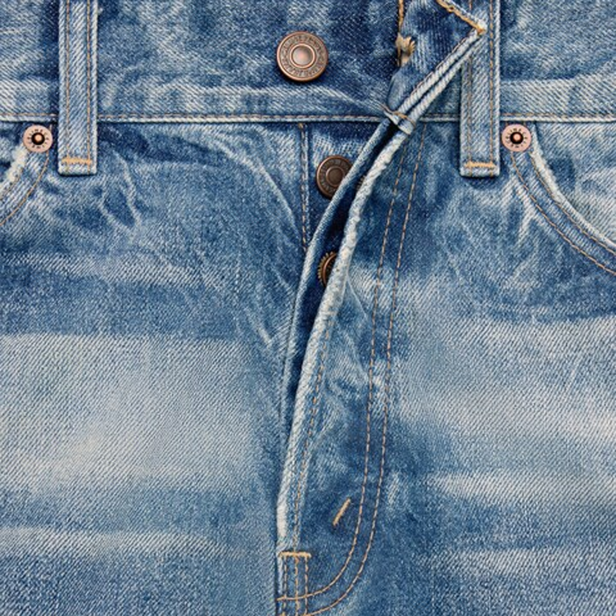 Celine Kurt Jeans in Summer Dazed Wash Denim - view 2