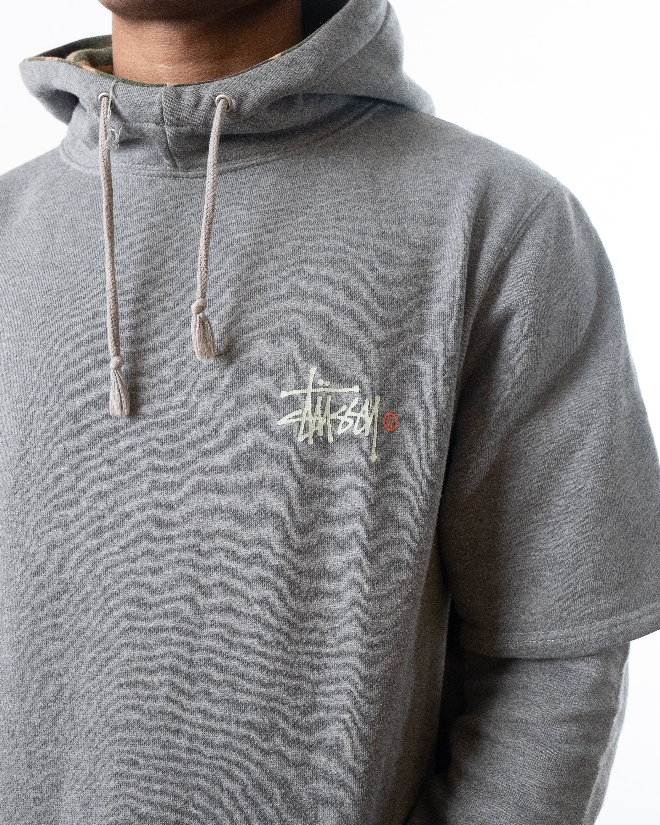 Stussy Grey Camo Hoodie - view 2