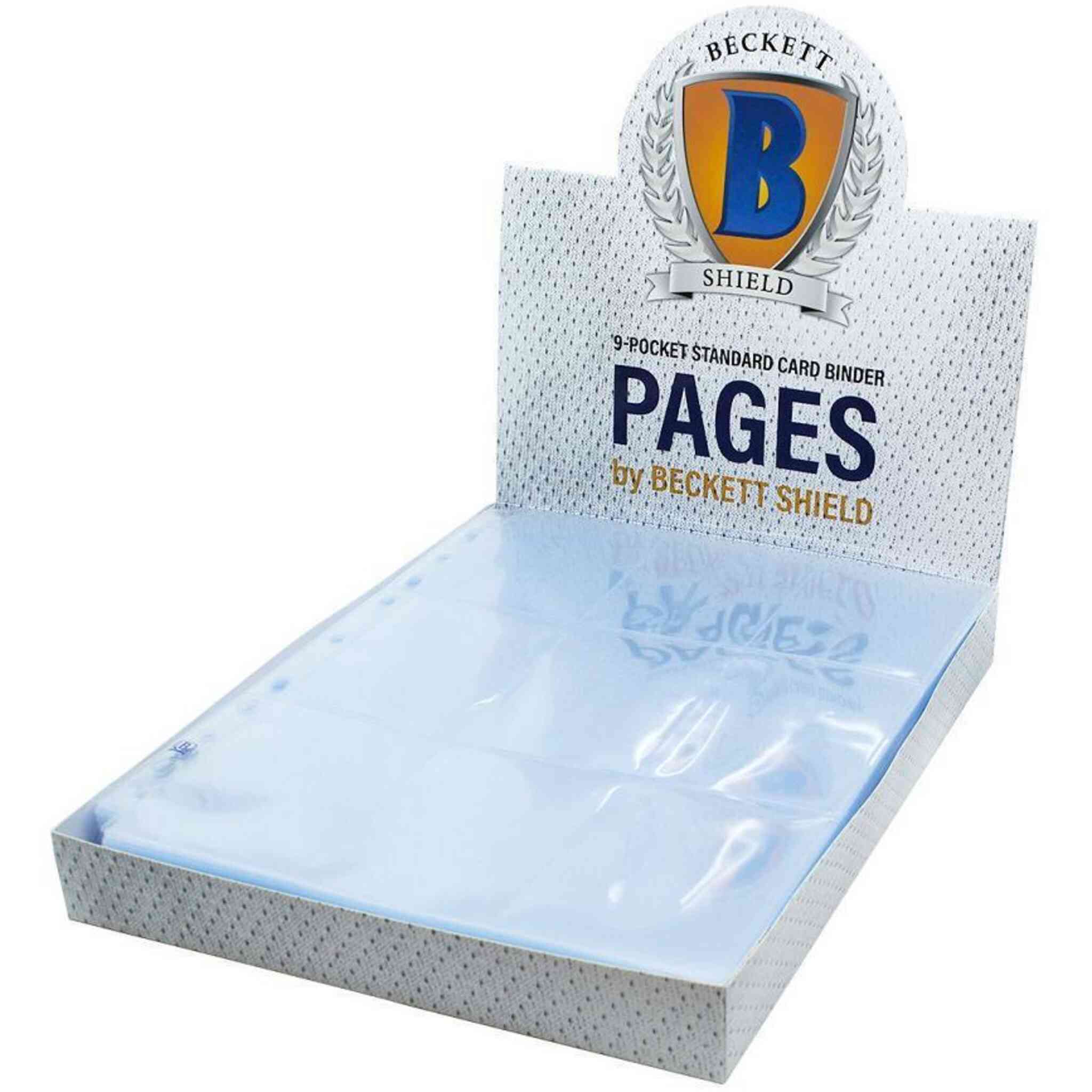 Other Beckett Shield Binder Pages - 9-Pocket - 100ct