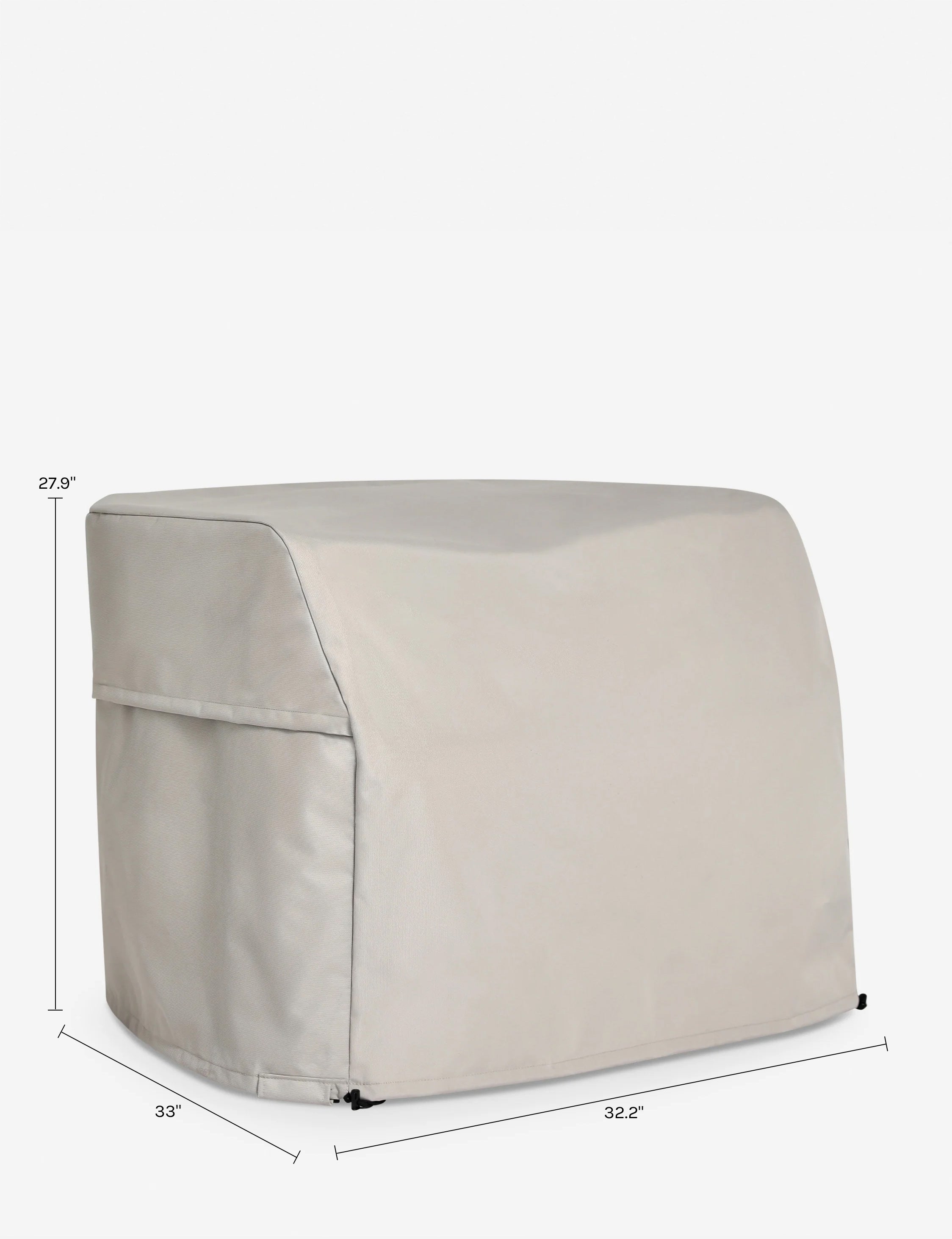 Lulu and Georgia Hadler Swivel Chair Outdoor Furniture Cover - view 2