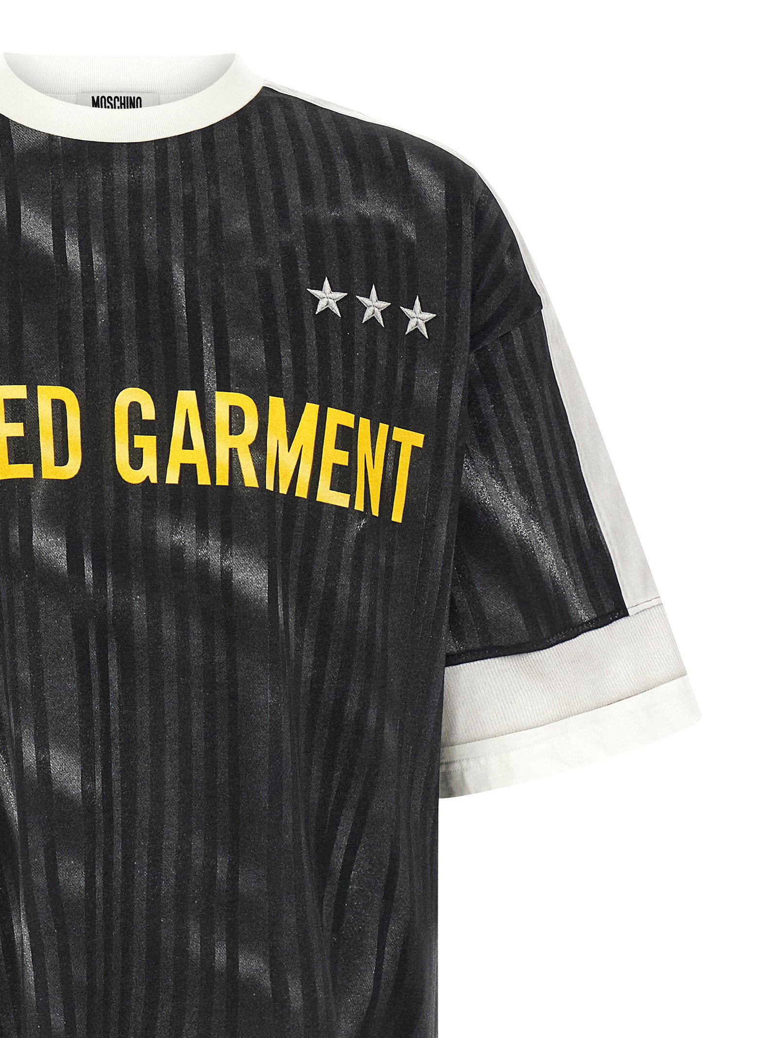 Moschino Trompe-lœil Print T-shirt – 100% cotton - view 3