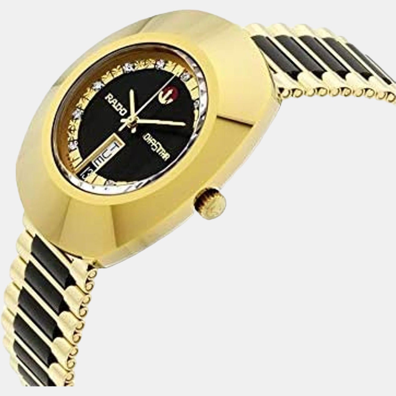 Rado Diastar Men Automatic Black Dial Analog-Digital Stainless Steel Watch R12413584 - view 2
