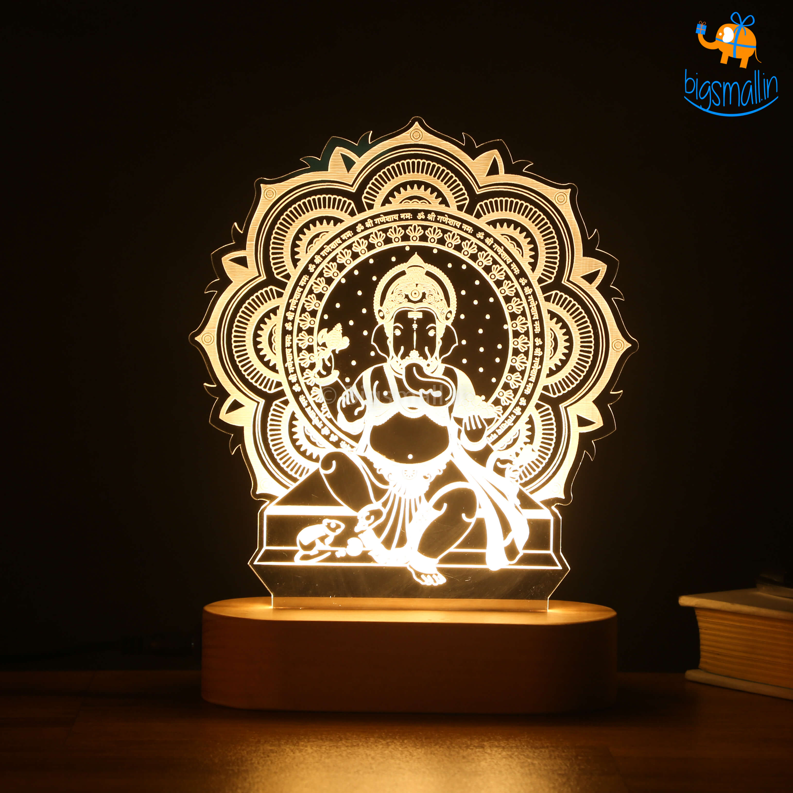 India Vibes Ganesha Hologram Lamp - view 2