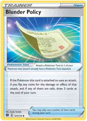 Uncommon swsh9-131 non-holo – Pokémon Blunder Policy - 131/172 - Uncommon [swsh9-131] [Non-Holo]