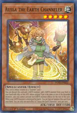 Yu-Gi-Oh! Aussa the Earth Channeler - POTE-EN032 - Ultra Rare - Unlimited