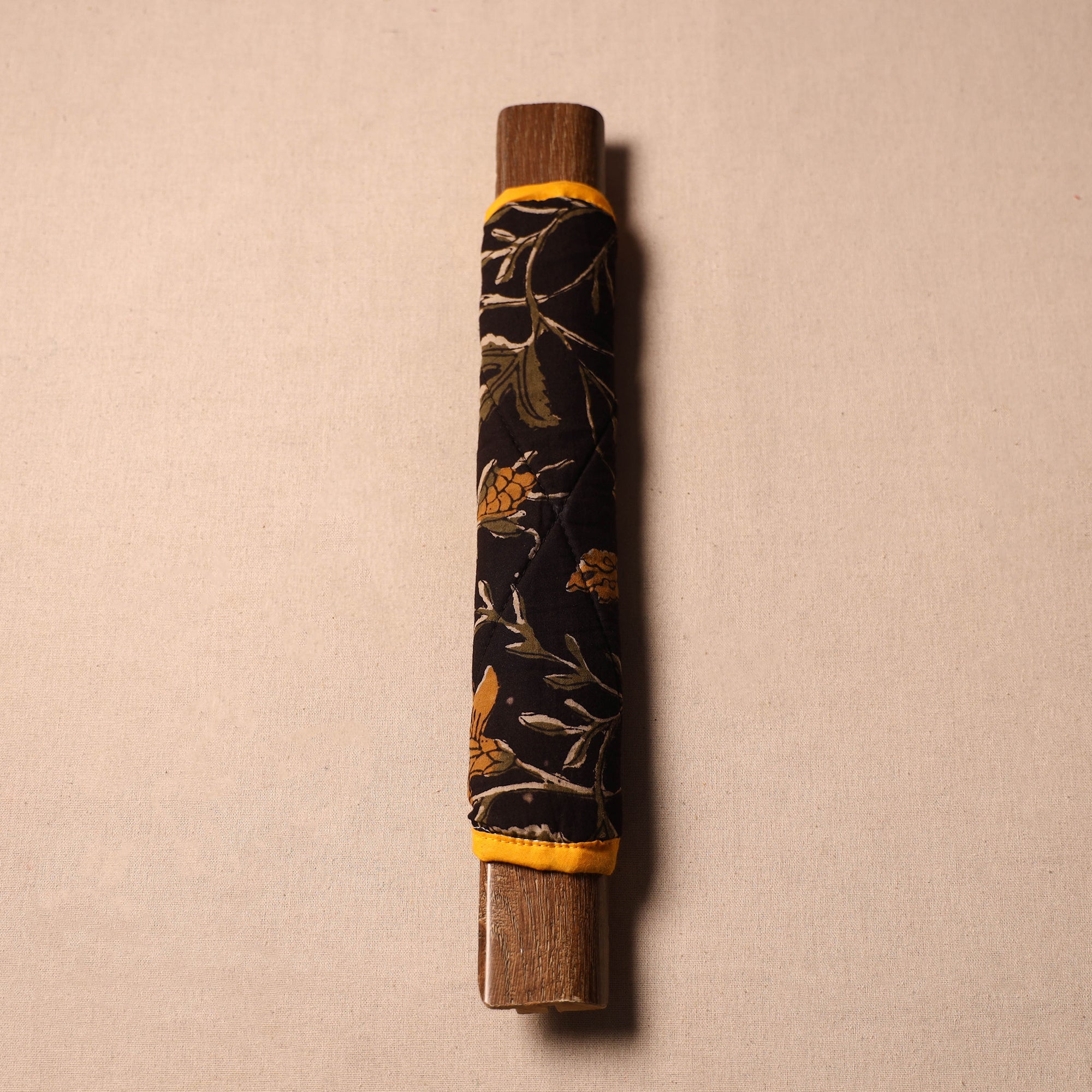JALPARI Black - Handmade Cotton Fridge Handle Cover 136