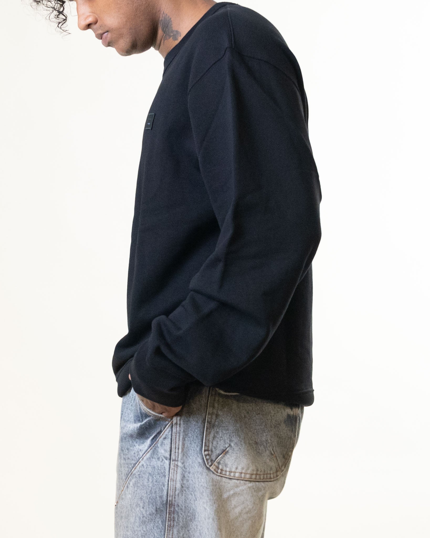 Acne Studios Black Sweatshirt - view 2