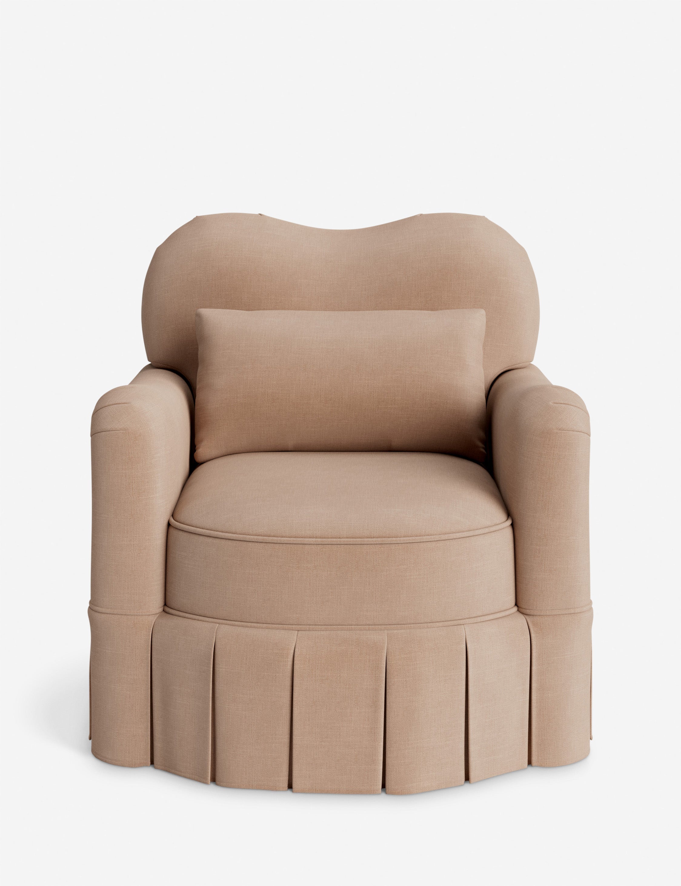 Lulu and Georgia Middleton Skirted Accent Chair by Ginny Macdonald