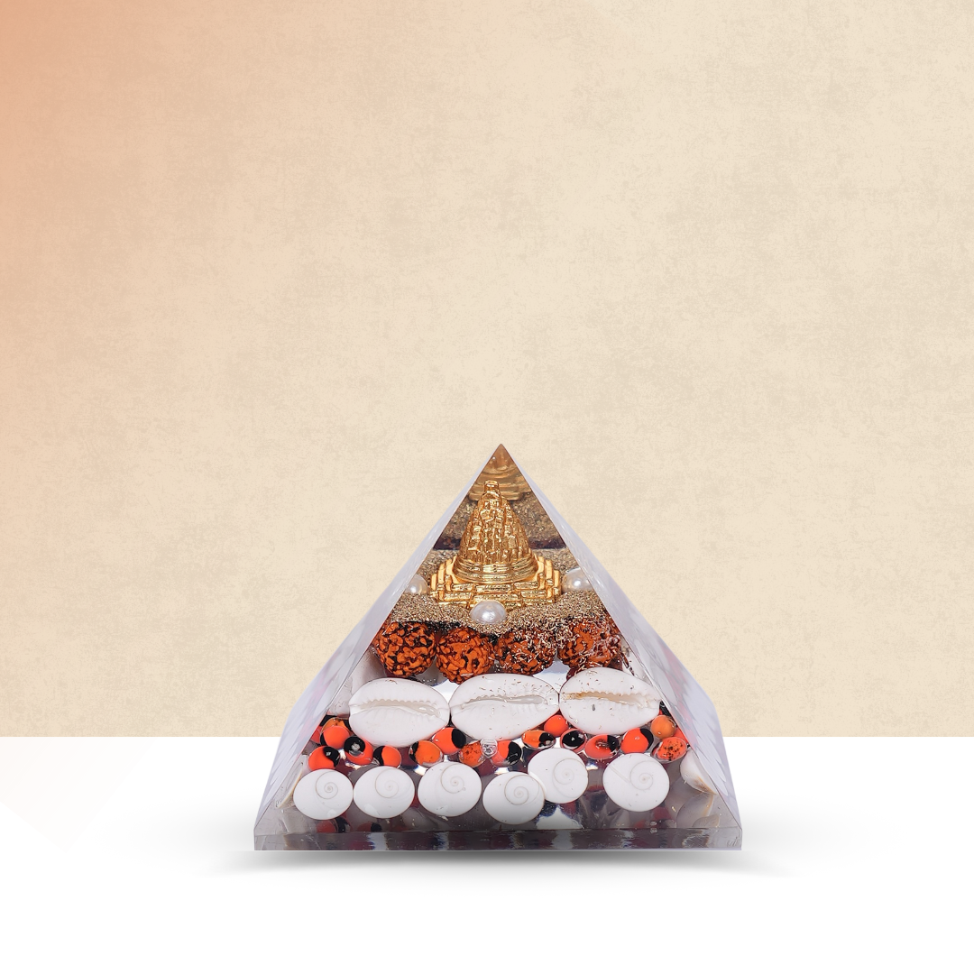 Gemsmantra Orgonite Laxmi Pyramid