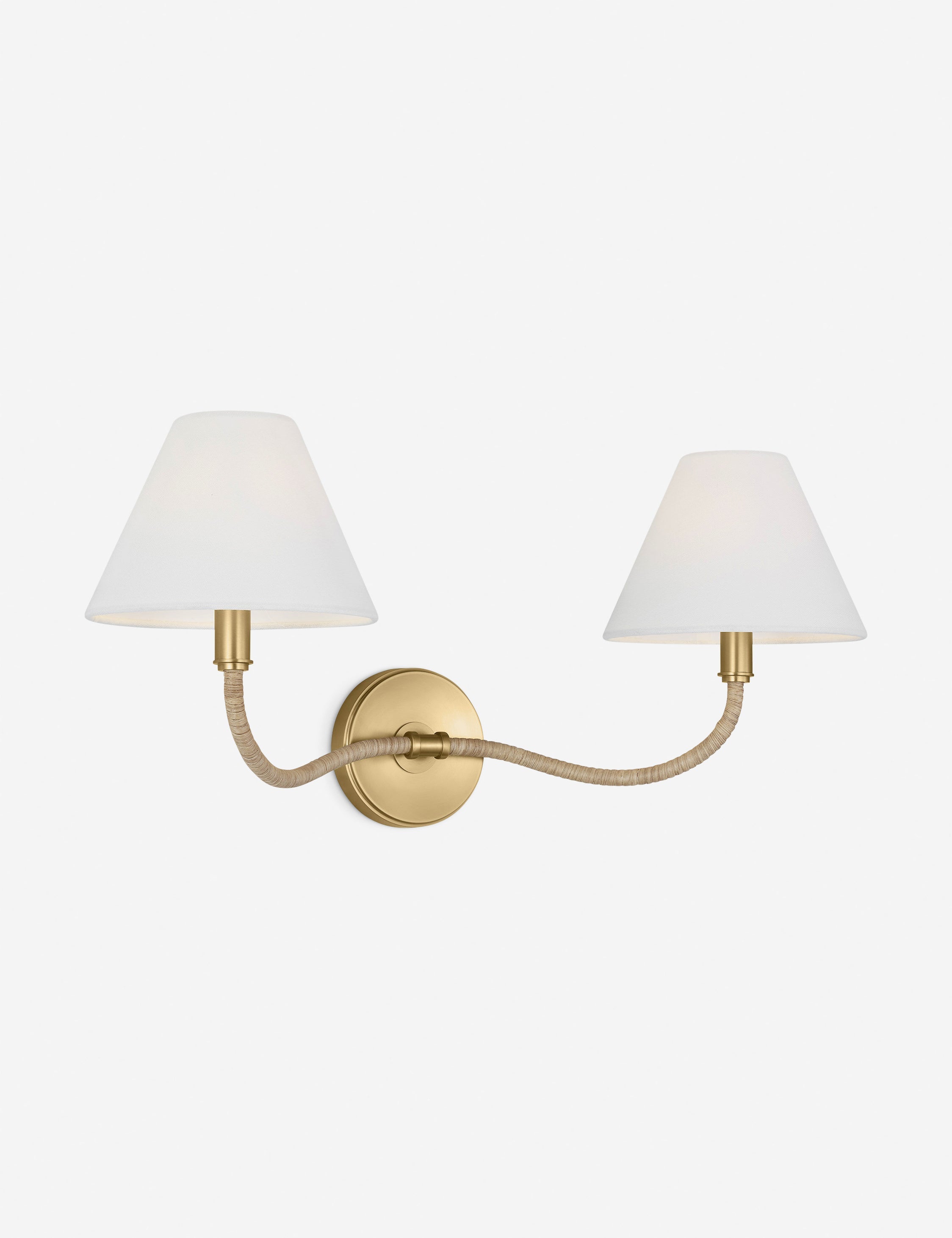 Lulu and Georgia Swanner Sconce – Brass - view 2