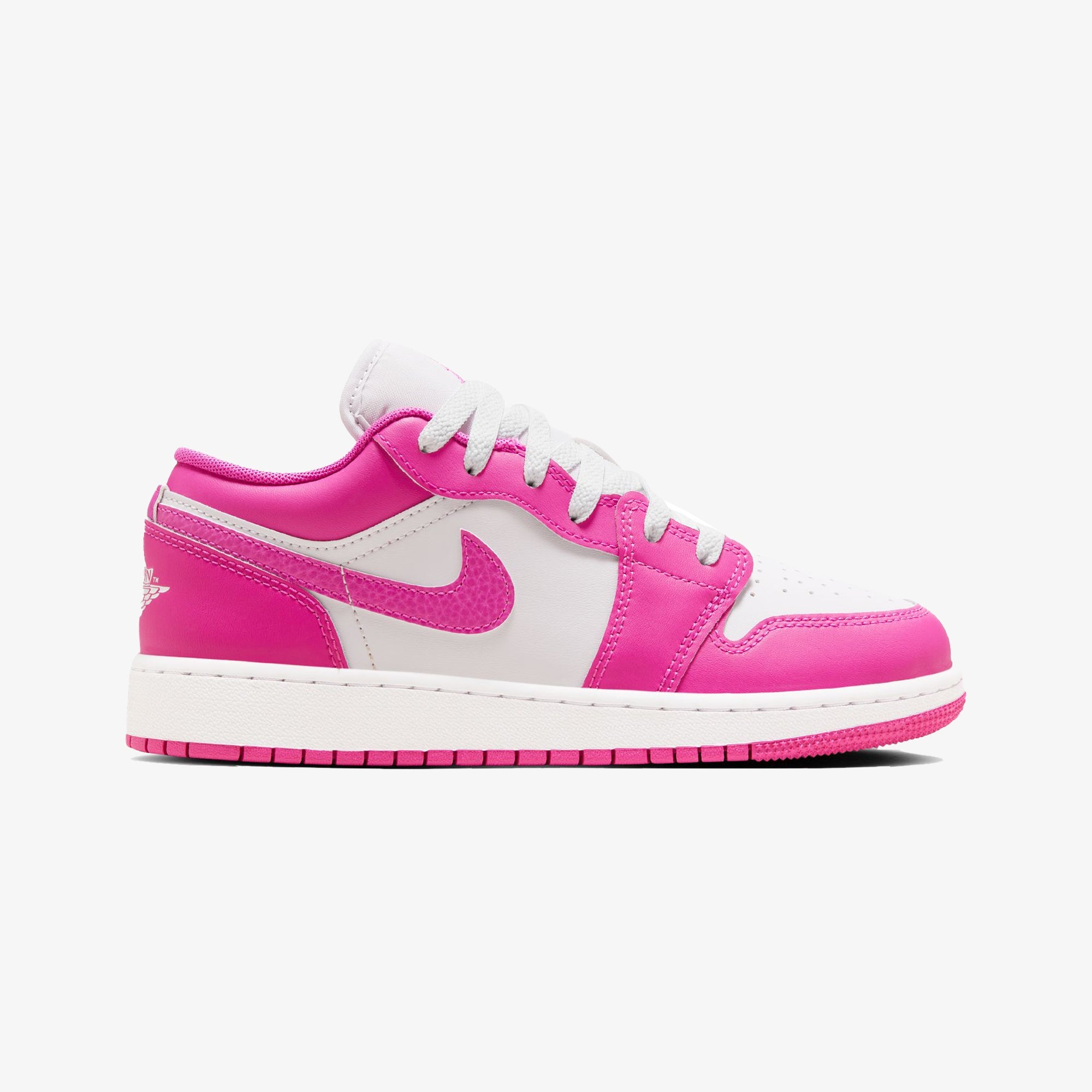 Fire pink iris – Jordan | Air Jordan 1 Low (gs) { Fire Pink/iris Whisper-white