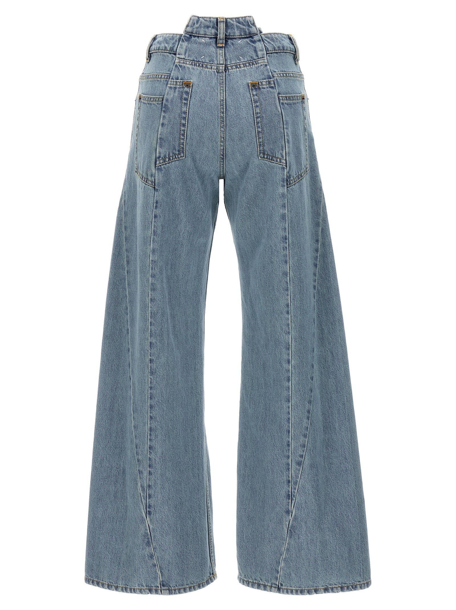 Maison Margiela Jeans Asymmetrical Waist – 100% cotton - view 2