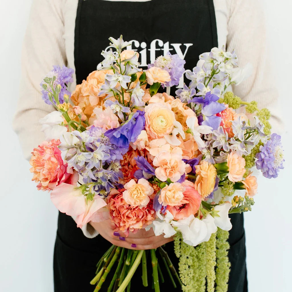 FiftyFlowers Lavender Sorbet DIY Flower Kit - view 4