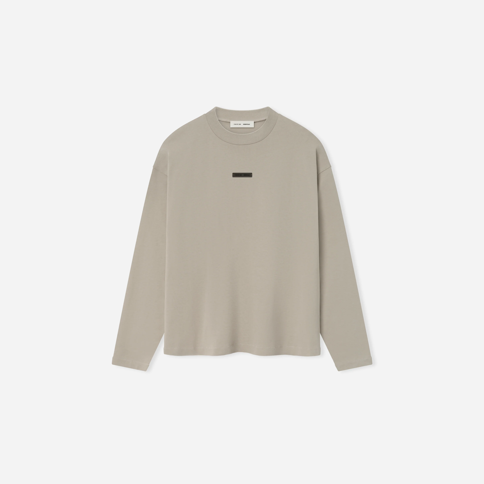 Fear Of God Essentials SS25 Classic Long Sleeve Tee- Timber