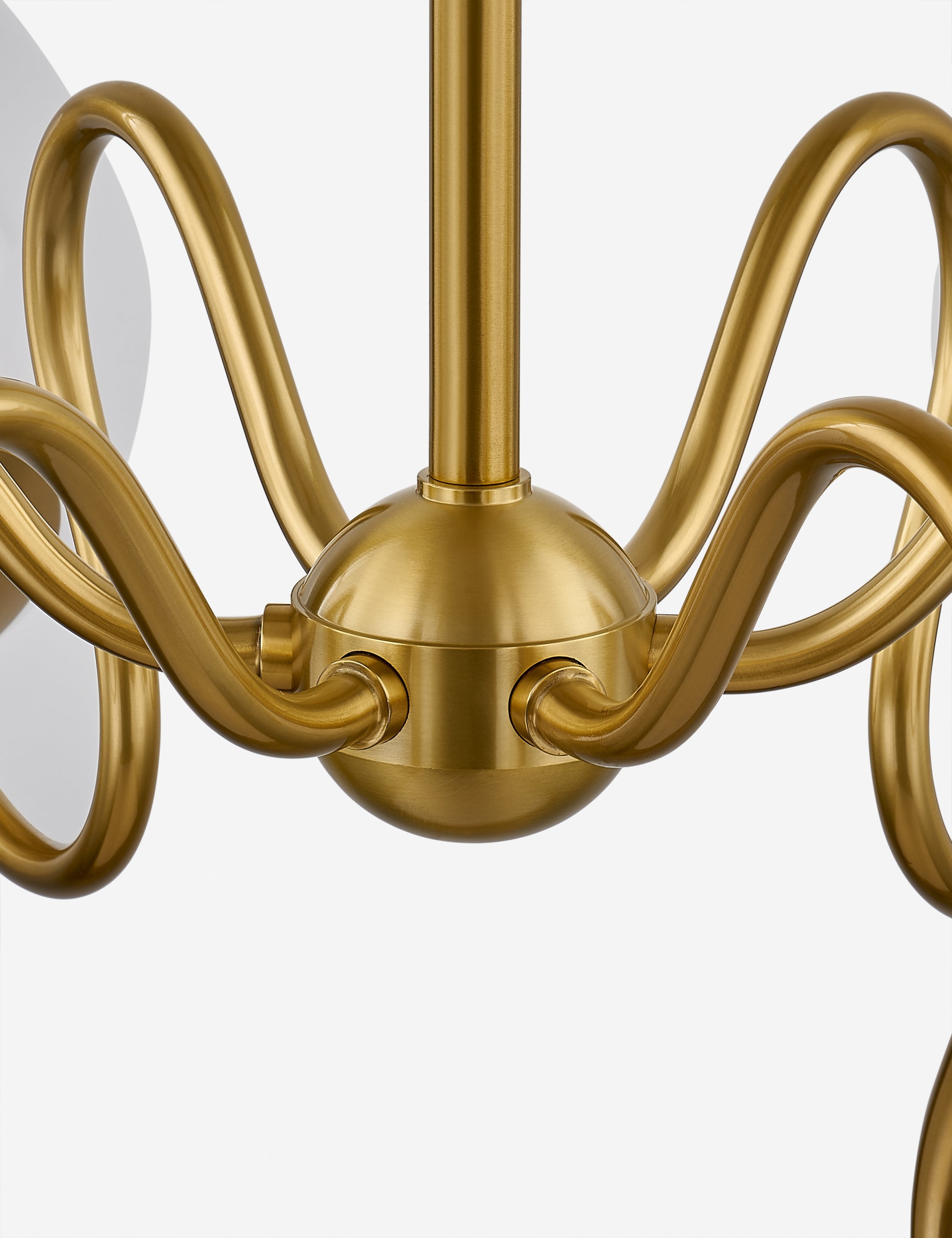 Lulu and Georgia Julius Chandelier – Aged Brass - view 7