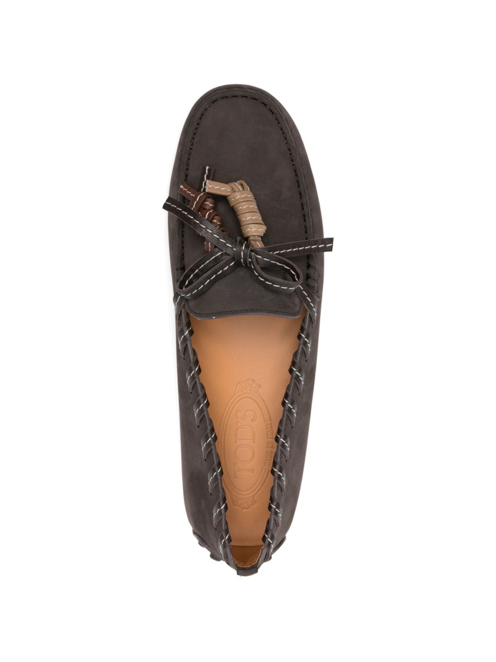 Tod'S Gommino suede leather loafers - view 3