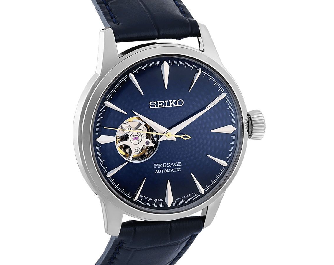 Seiko Presage Blue Dial Men 40.5mm - view 3