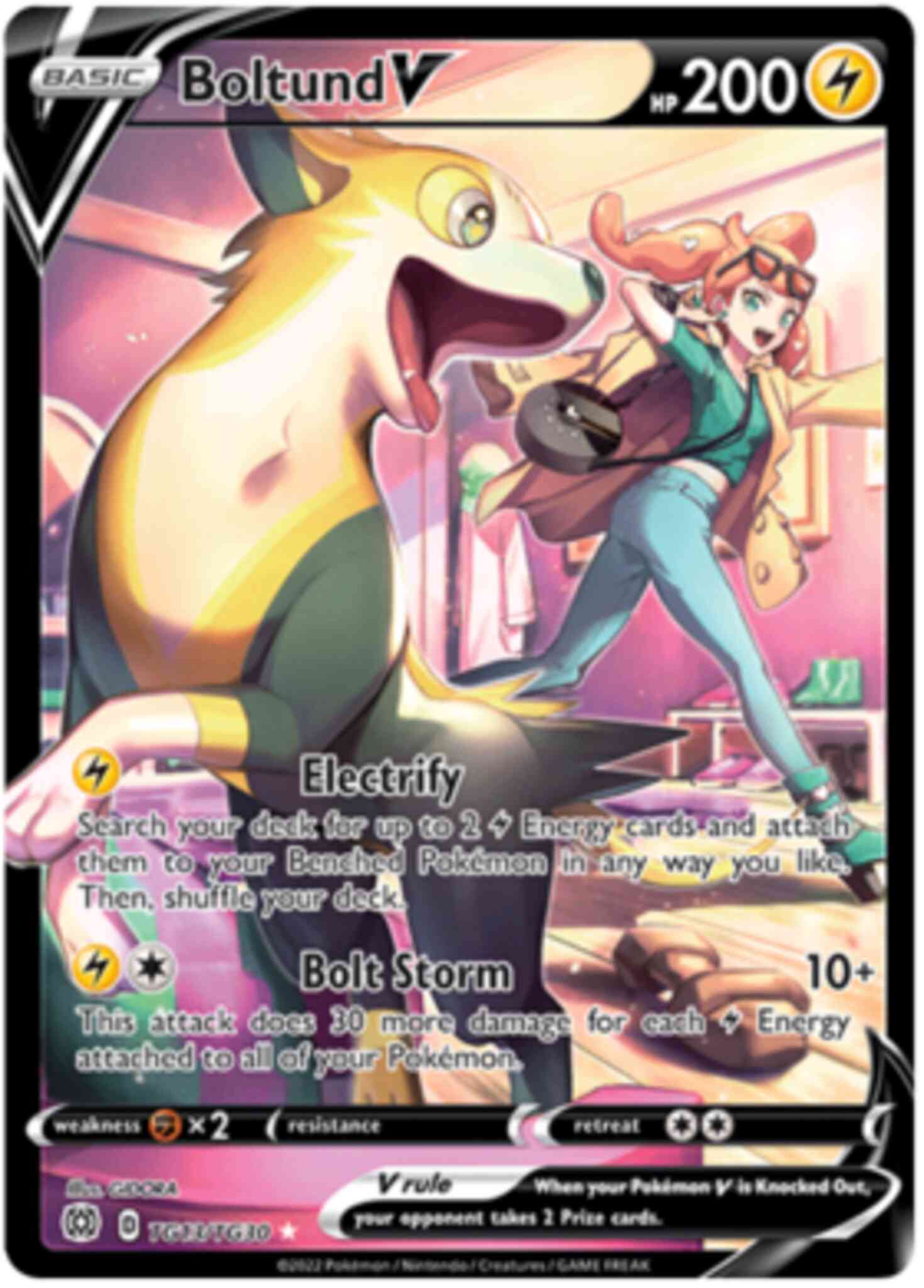 Rare ultra swsh9-tg13 – Pokémon Boltund V - TG13/TG30 - Rare Ultra [SWSH9-TG13] [Ultra]