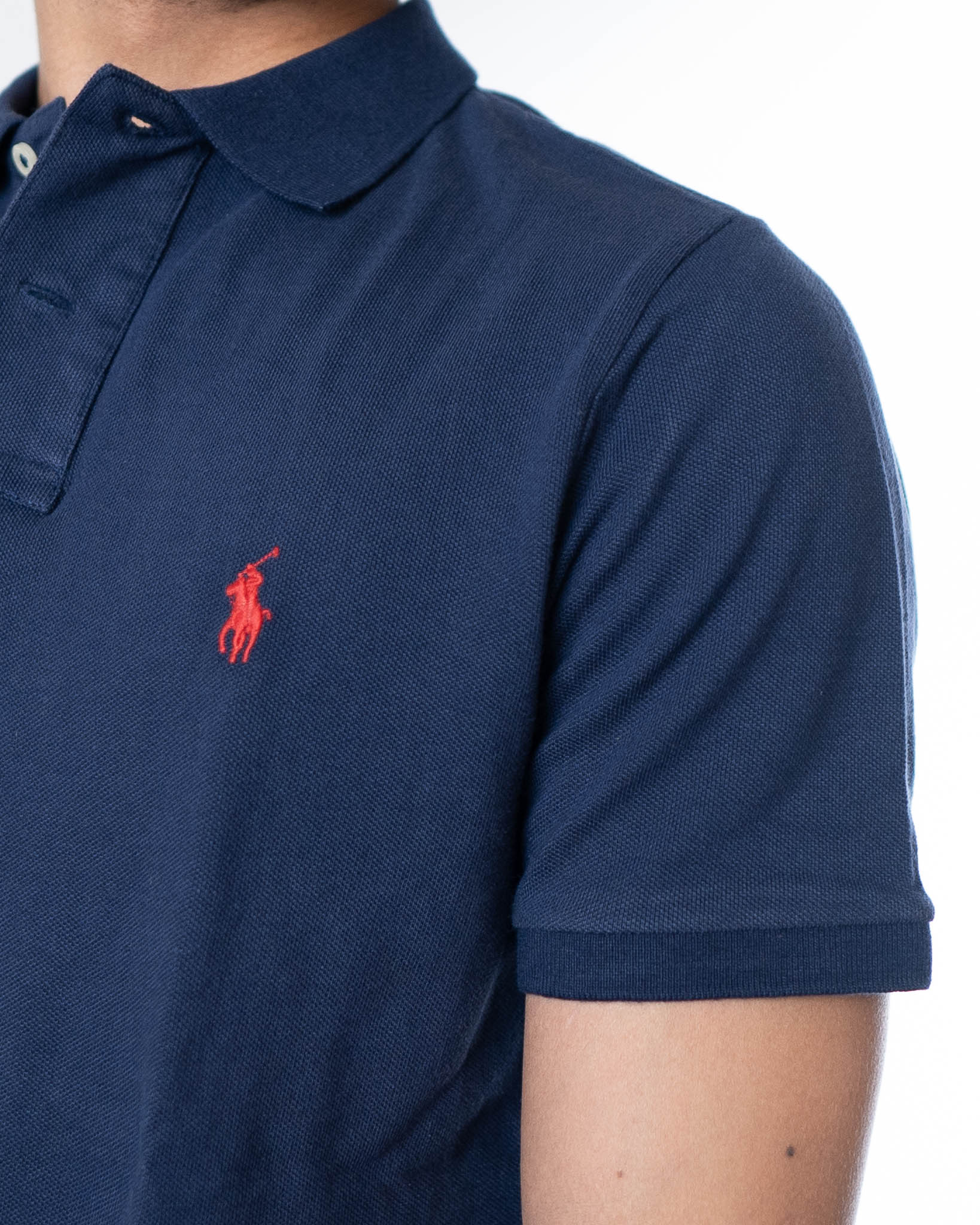 Polo Ralph Lauren Short Sleeve Polo T-Shirt -Navy - view 2