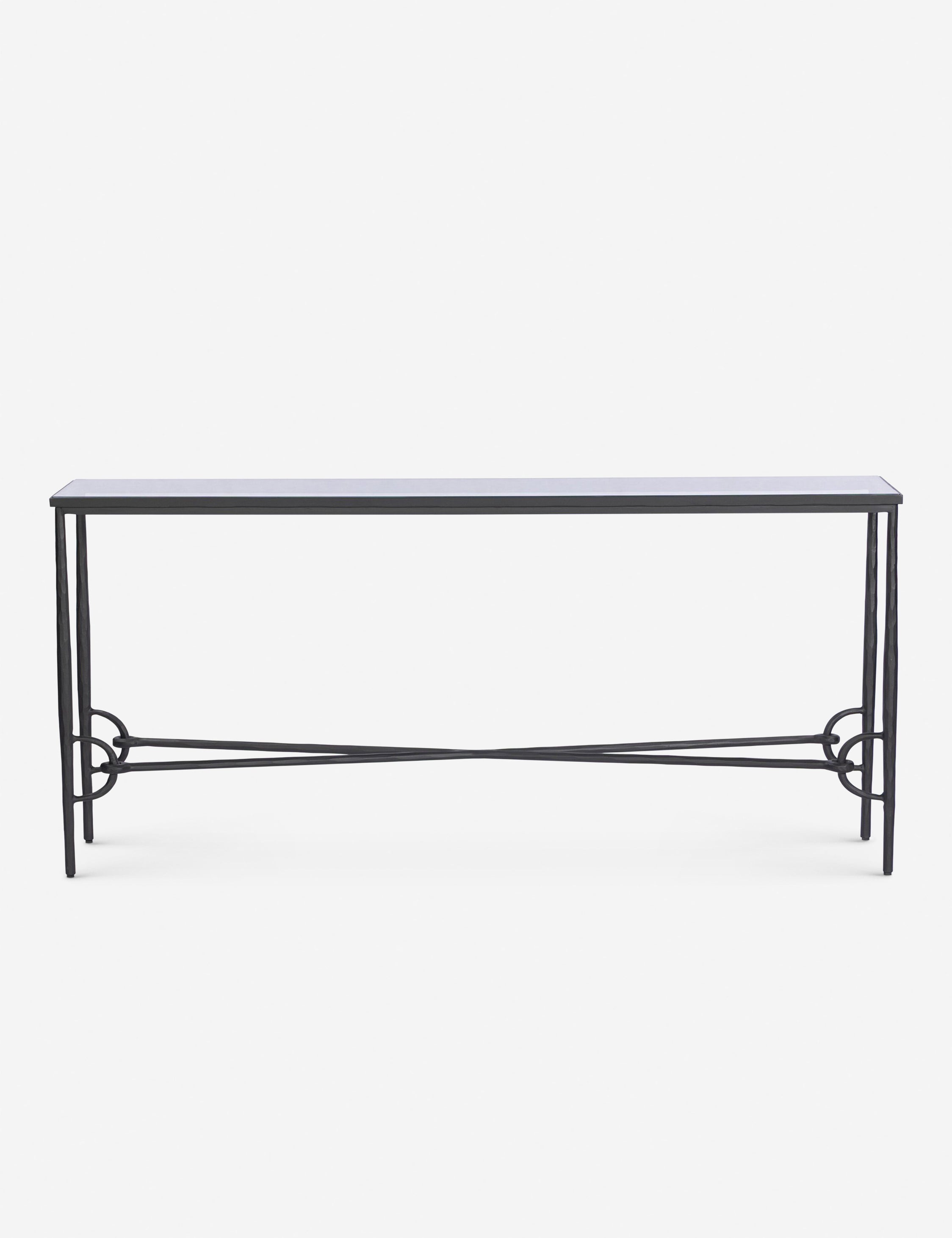 Lulu and Georgia Emersyn Console Table – Black