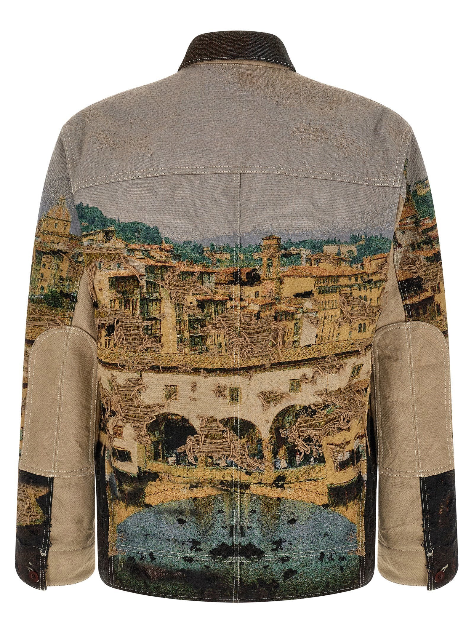 Junya Watanabe Jacquard Square Jacket - view 2