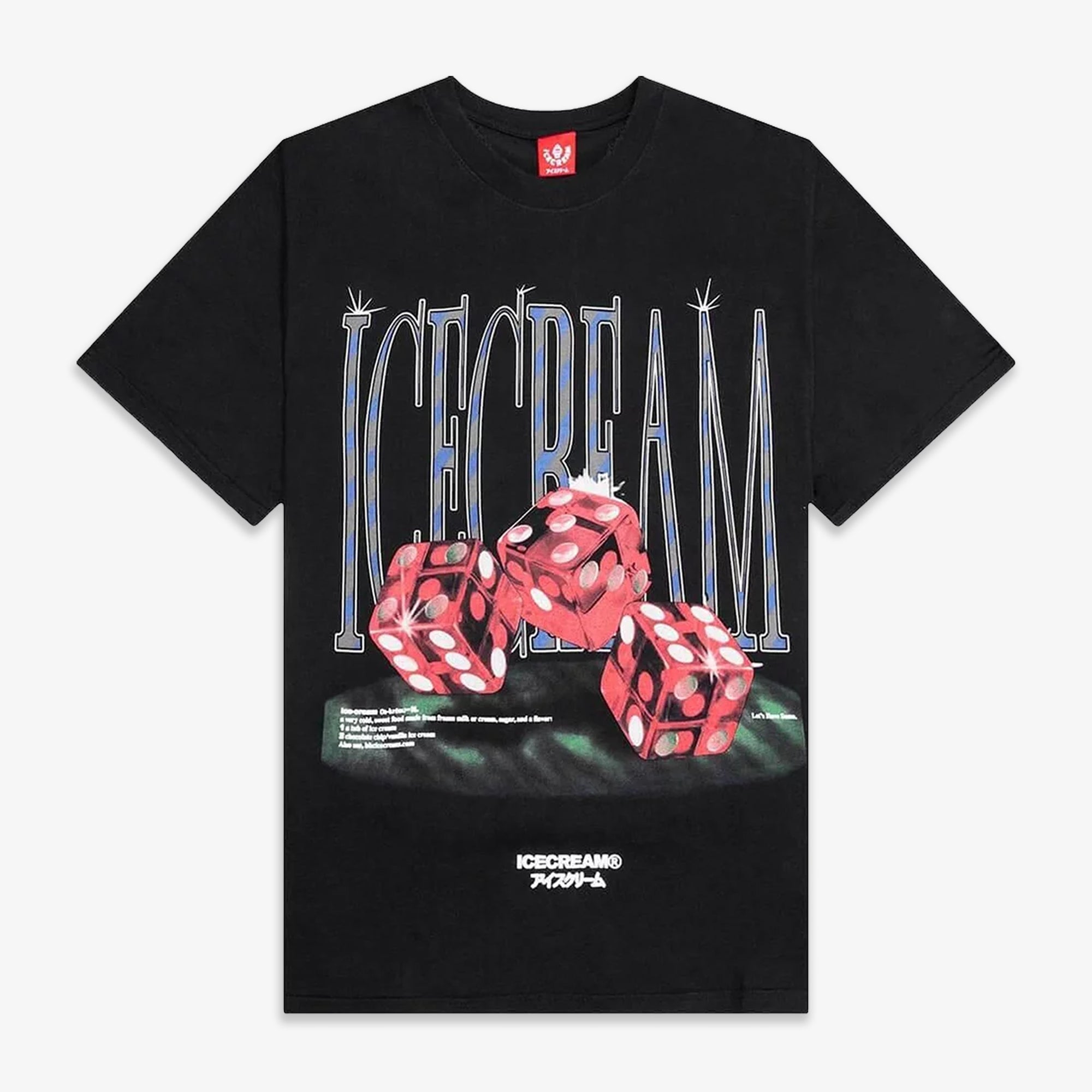 S s tee – Icecream | FEAR OF A RICH PLANET S/S TEE { BLACK