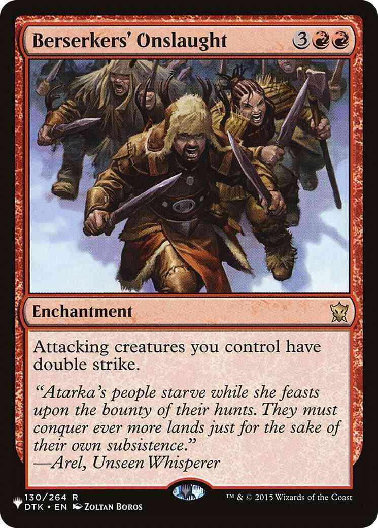 Dtk-130 the list – Magic Berserkers' Onslaught [DTK-130] [The List] [Non-Foil]
