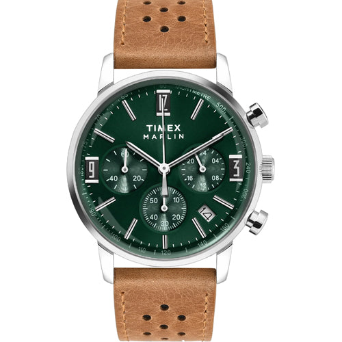 Timex Marlin Green Round Dial Analog Men's Watch 42mm TWEG26702