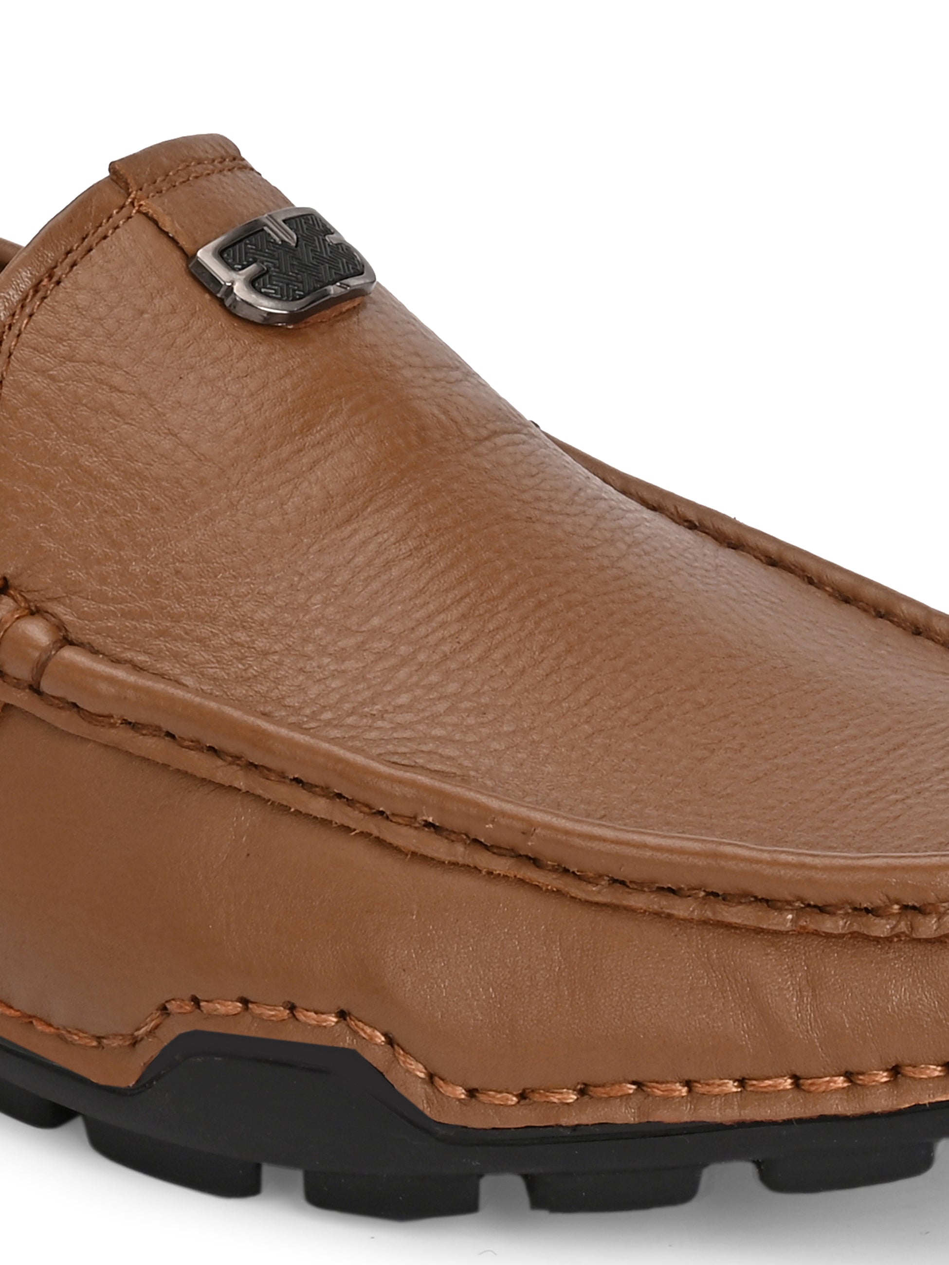 Egoss Shoes Egoss Casual Leather Loafers For Men - view 6