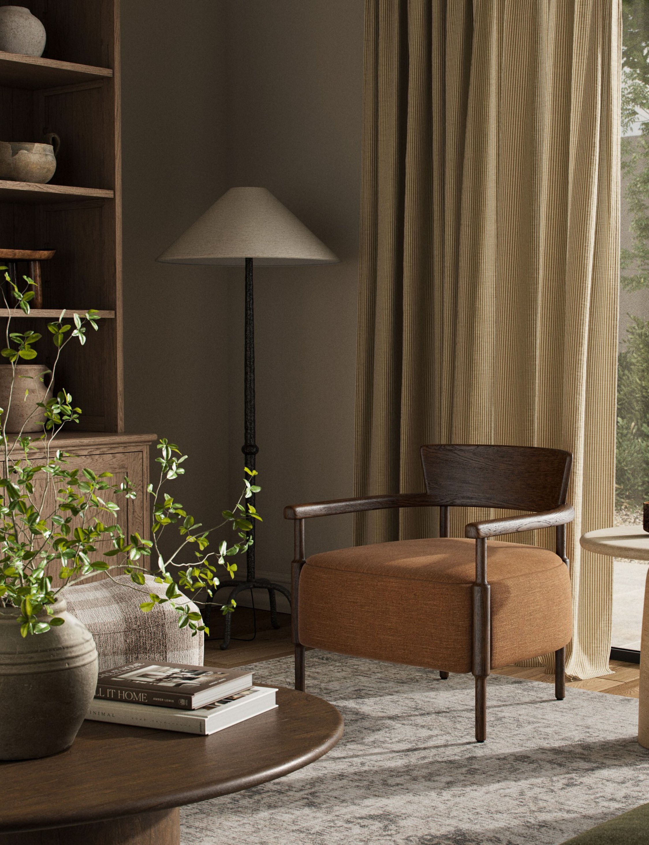 Lulu and Georgia Bennett Accent Chair by Amber Lewis x Four Hands - view 18