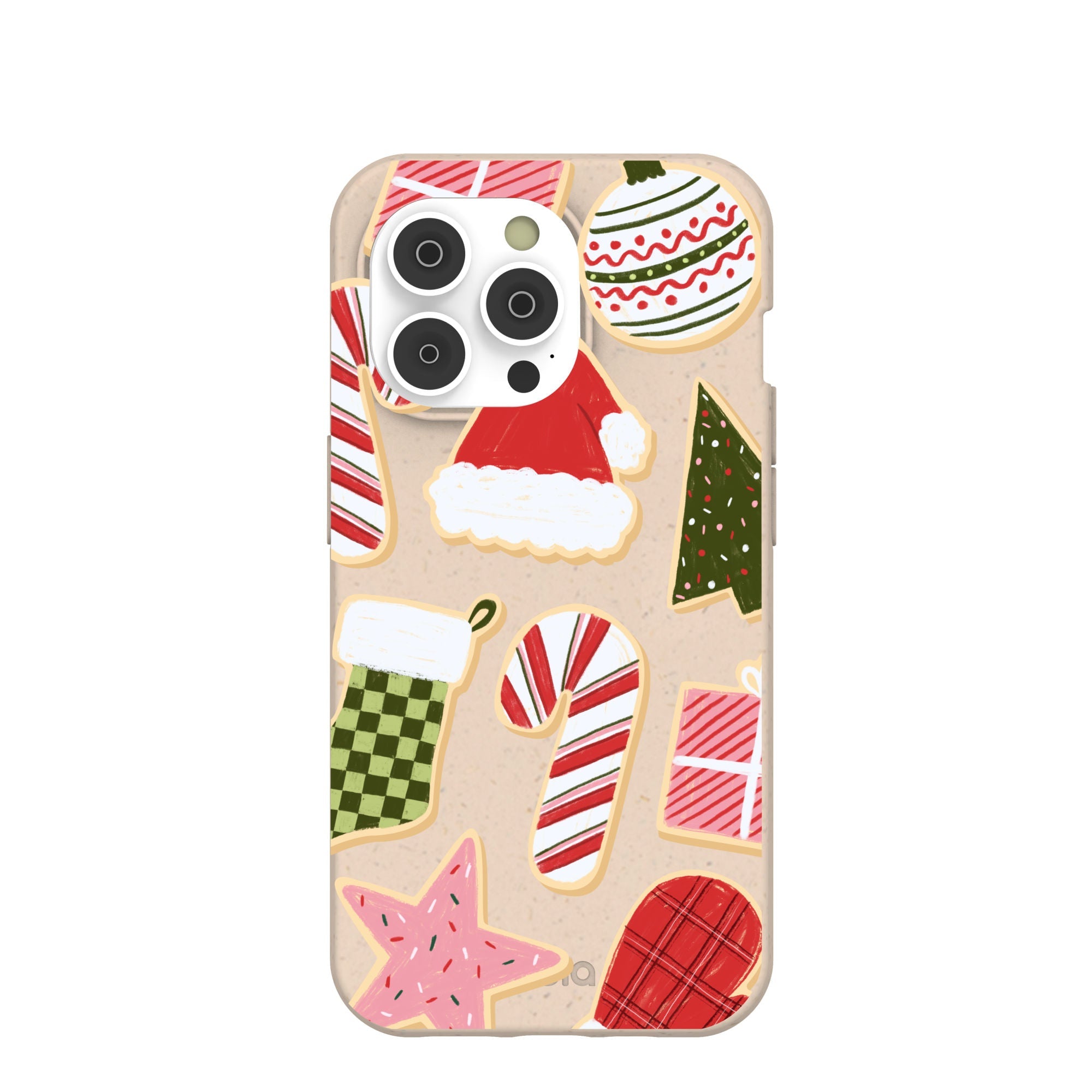 Pela Case Seashell Festive Cookies iPhone 14 Pro Case