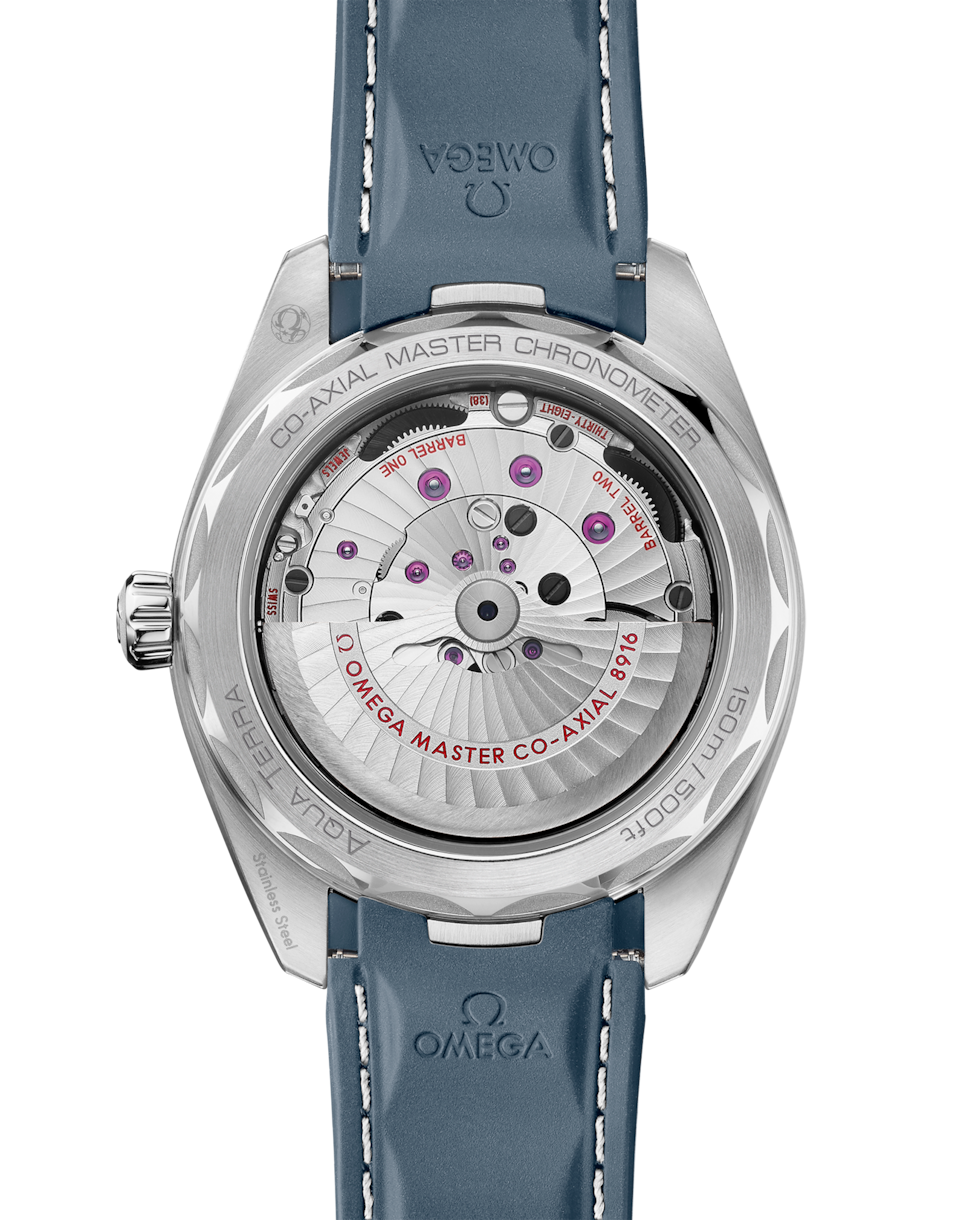 Omega Seamaster Aqua Terra 150M Co Axial Master Chronometer Small Secondsblue Dial Men 41MM - view 2