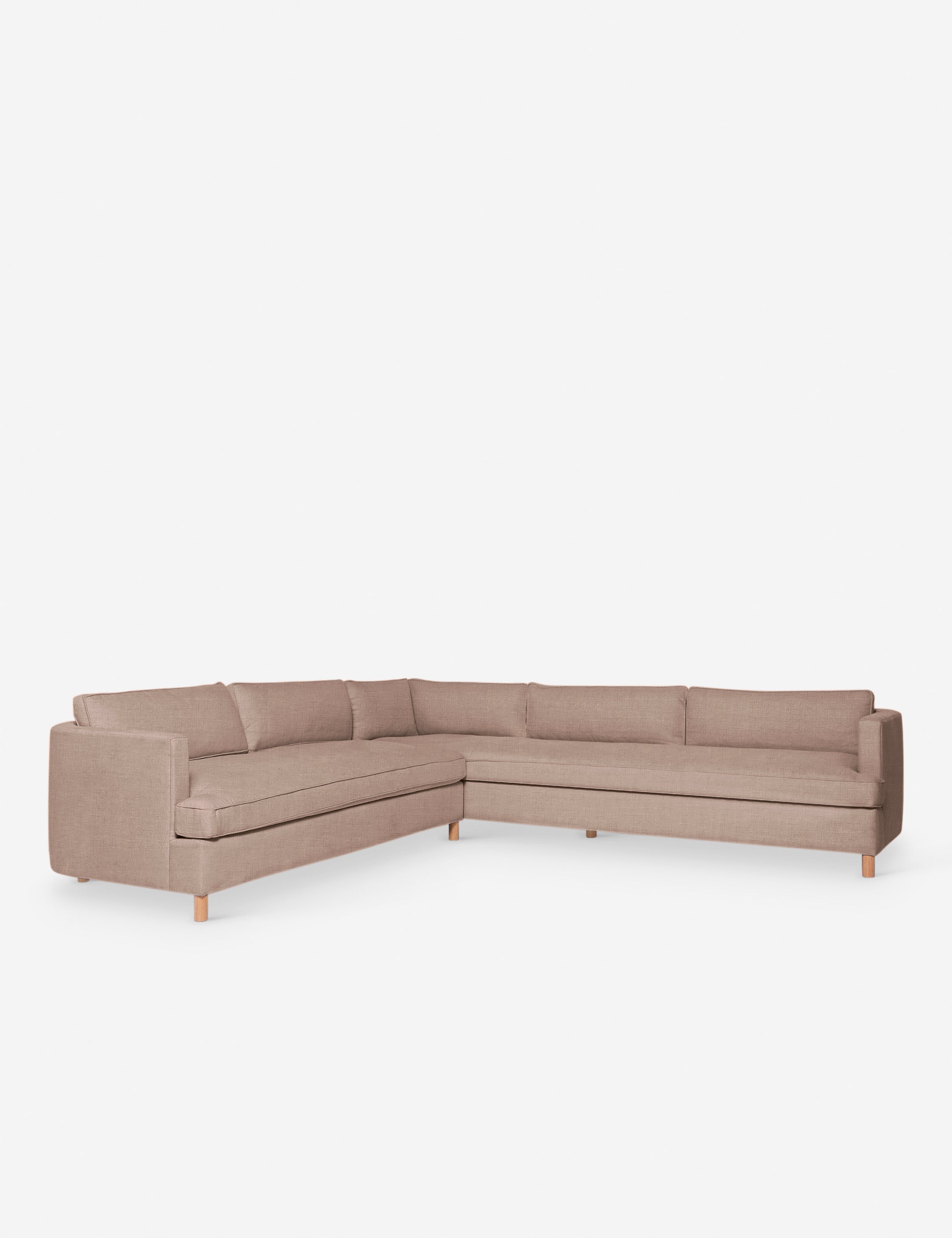Lulu and Georgia Belmont Corner Sectional Sofa by Ginny Macdonald - view 5