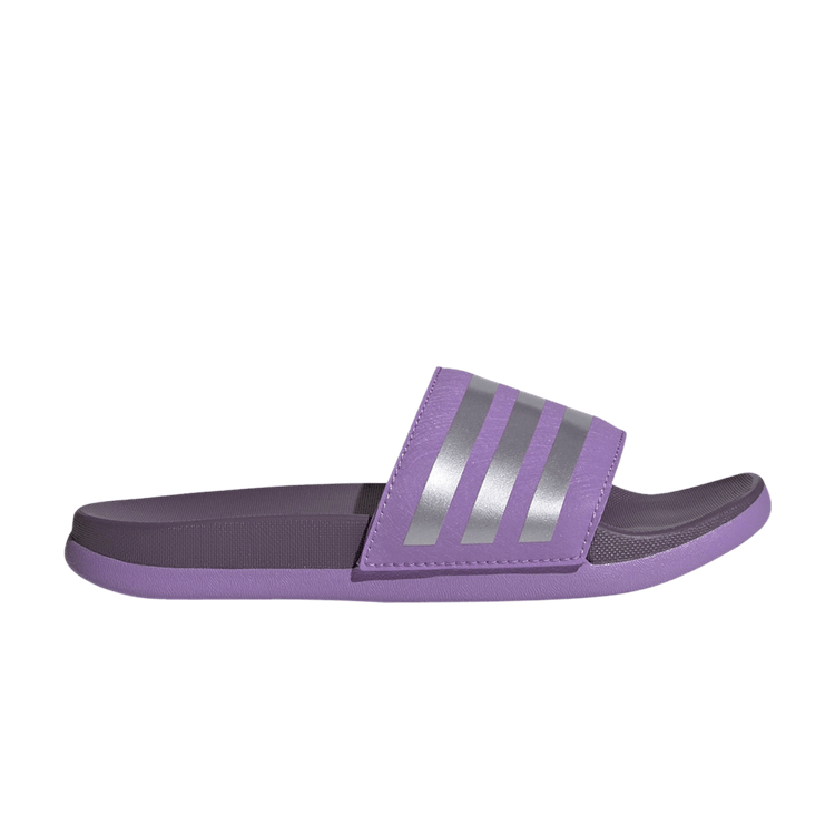 Yeezy adidas Adilette Comfort Slides Violet Fusion Matte Silver Shadow Violet (GS)