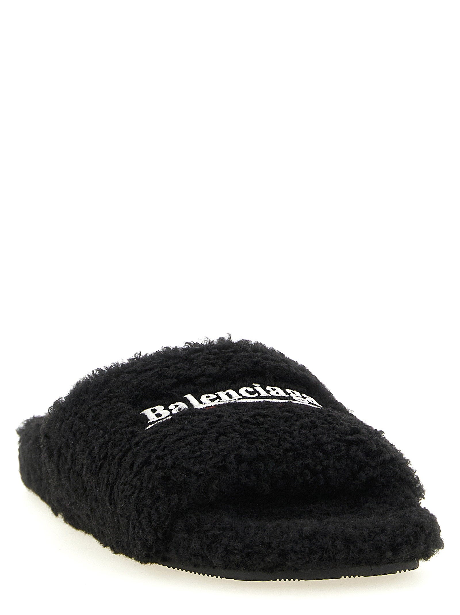 Balenciaga Furry Open Sandals – 100% polyester - view 2