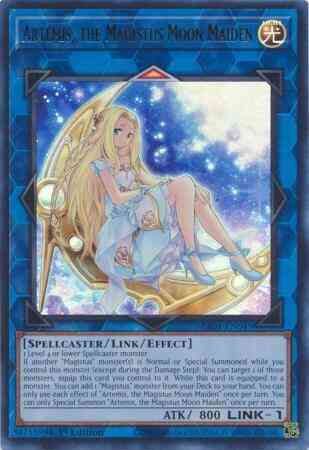 Artemis the magistus – Yu-Gi-Oh! Artemis, the Magistus Moon Maiden - RA01-EN049 - Ultra Rare - 1st Edition