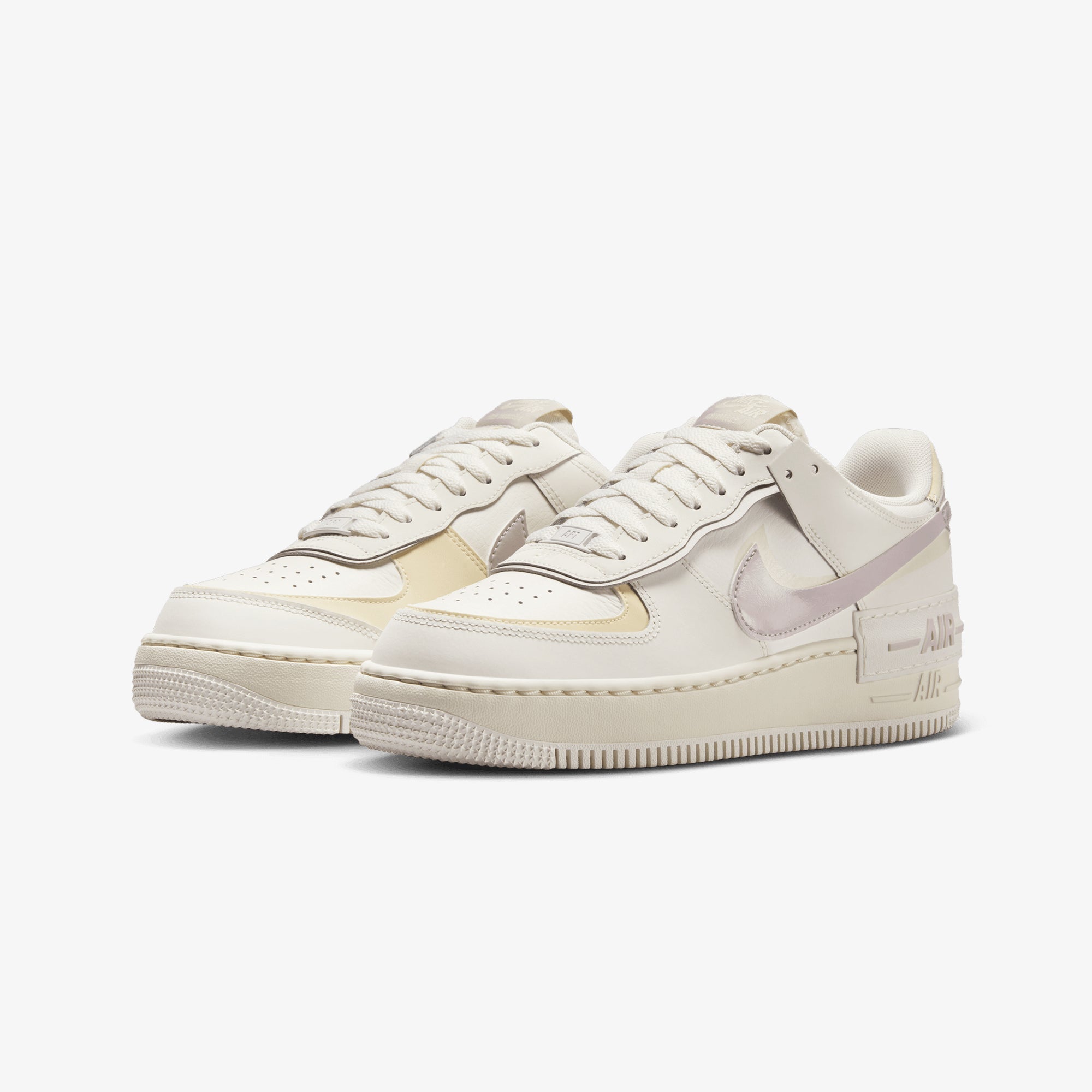 Nike | AIR FORCE 1 SHADOW { SAIL/PLATINUM VIOLET-COCONUT MILK