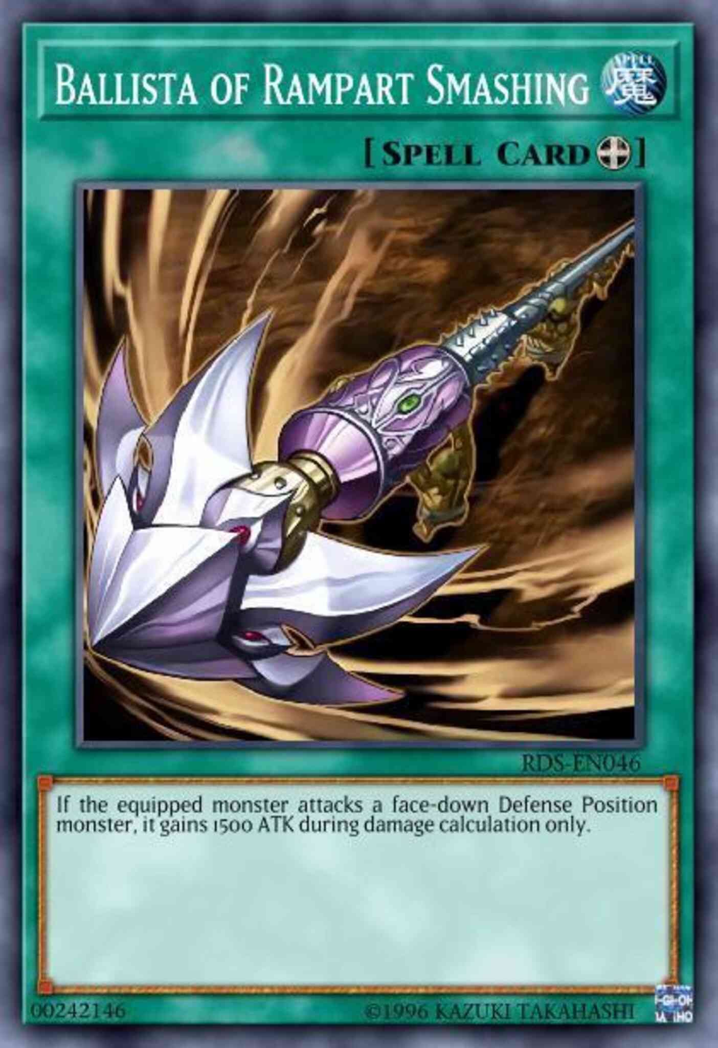 Yu-Gi-Oh! Ballista of Rampart Smashing - DR3-EN106 - Common - Unlimited