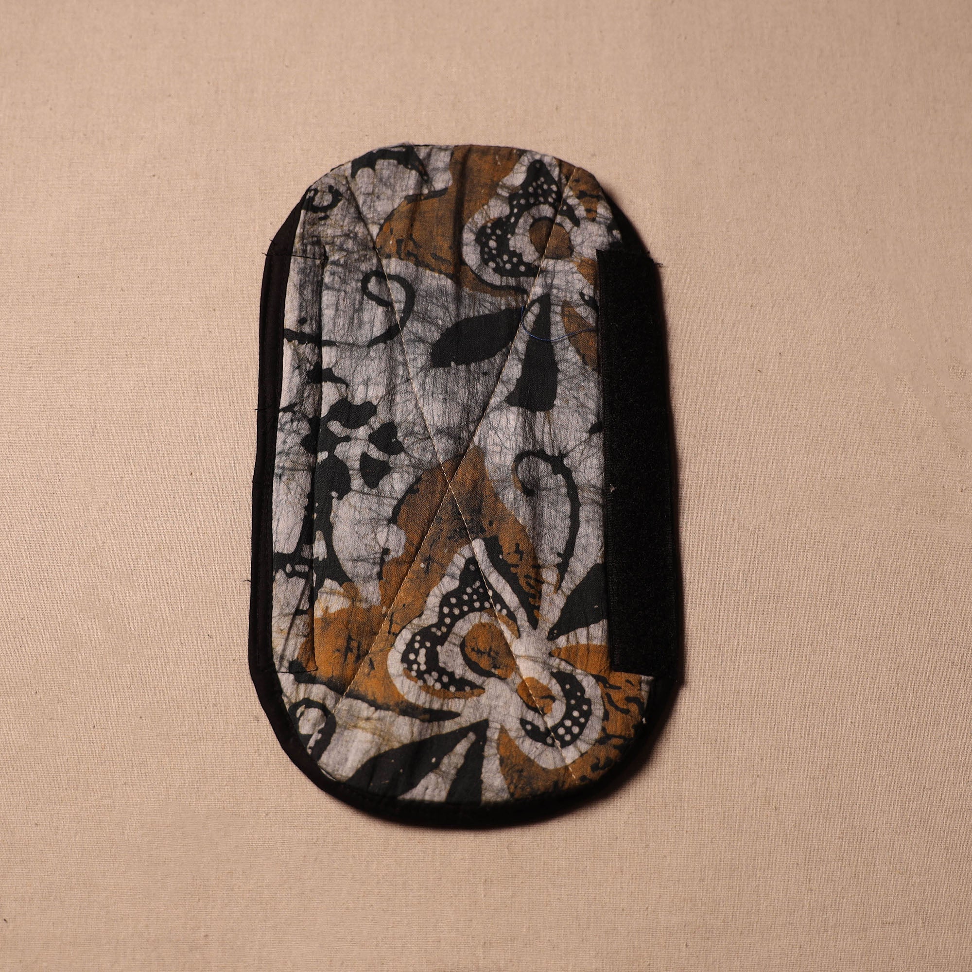 JALPARI Black - Handmade Cotton Fridge Handle Cover 167 - view 2