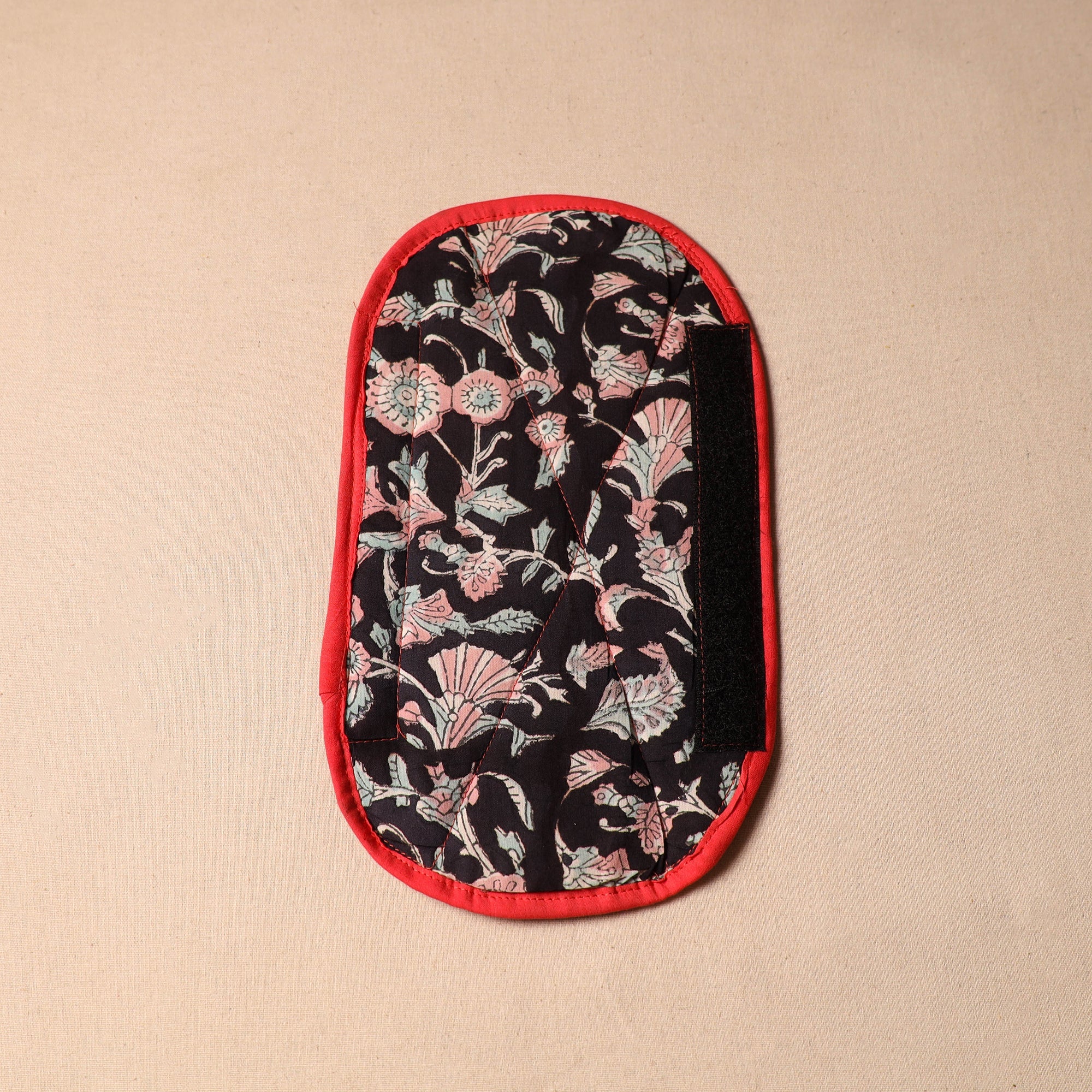 JALPARI Black - Handmade Cotton Fridge Handle Cover 14 - view 2