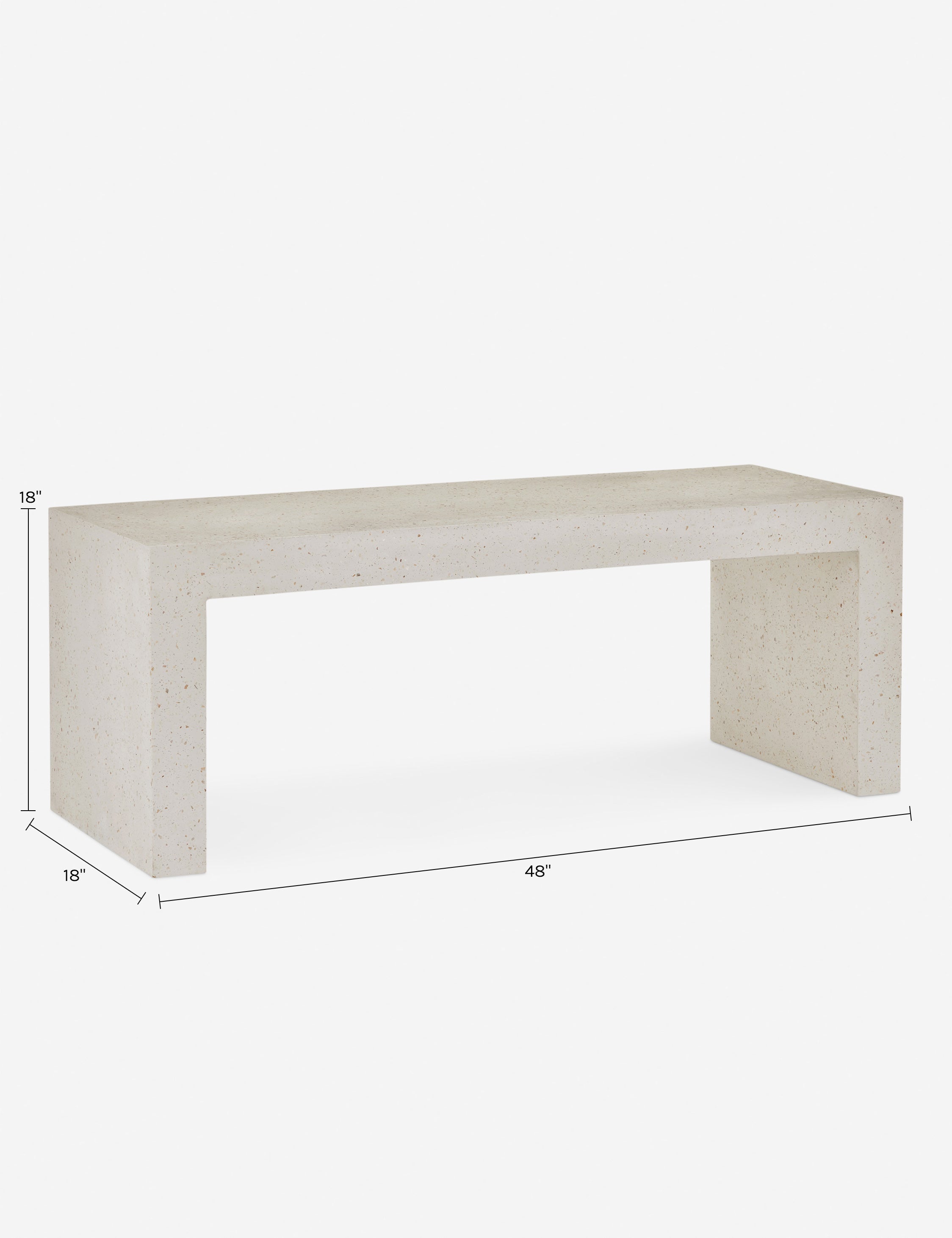 Lulu and Georgia Nelson Indoor / Outdoor Bench - view 6