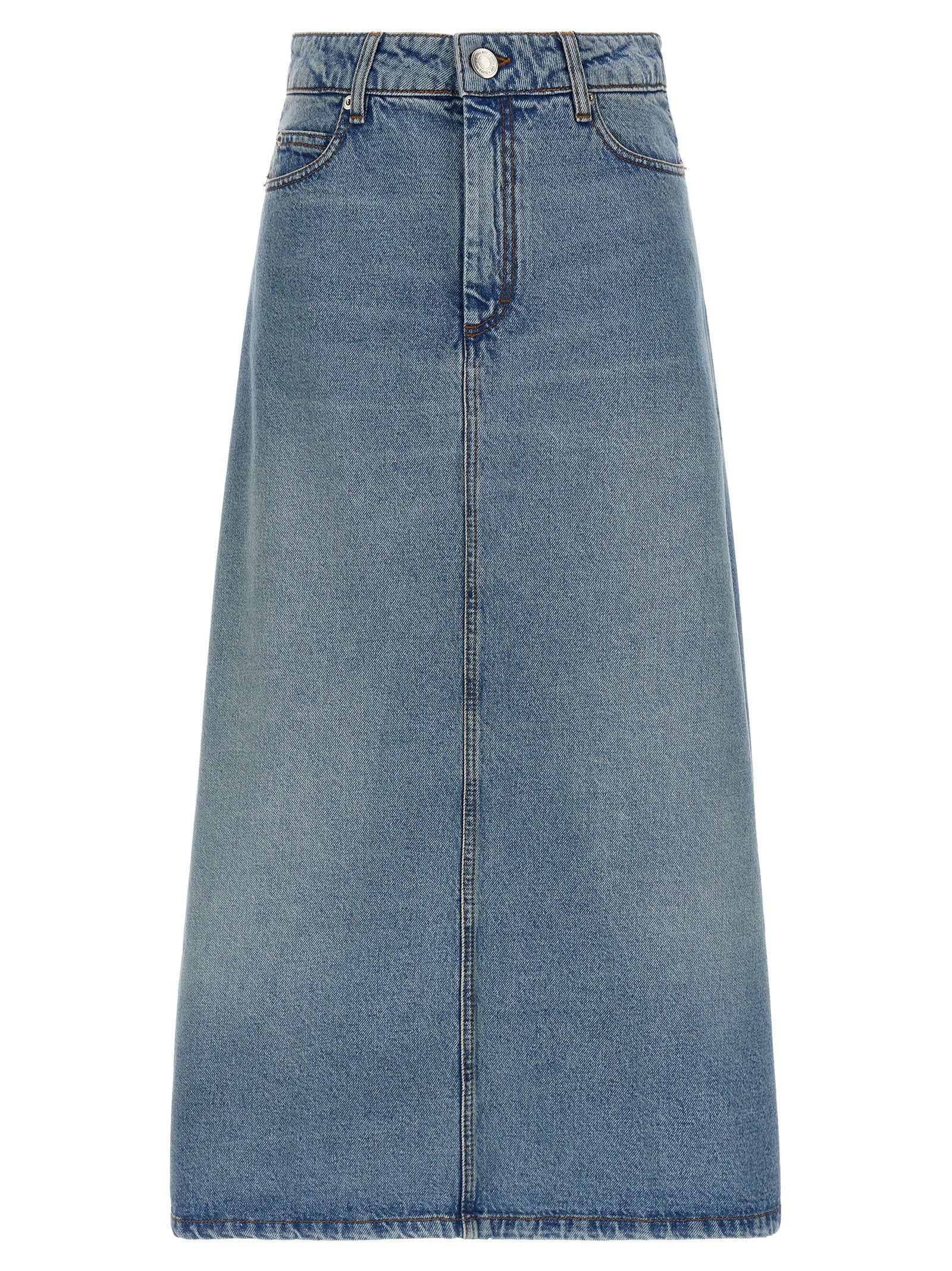 Ami Paris Trapeze Skirt – 100% cotton