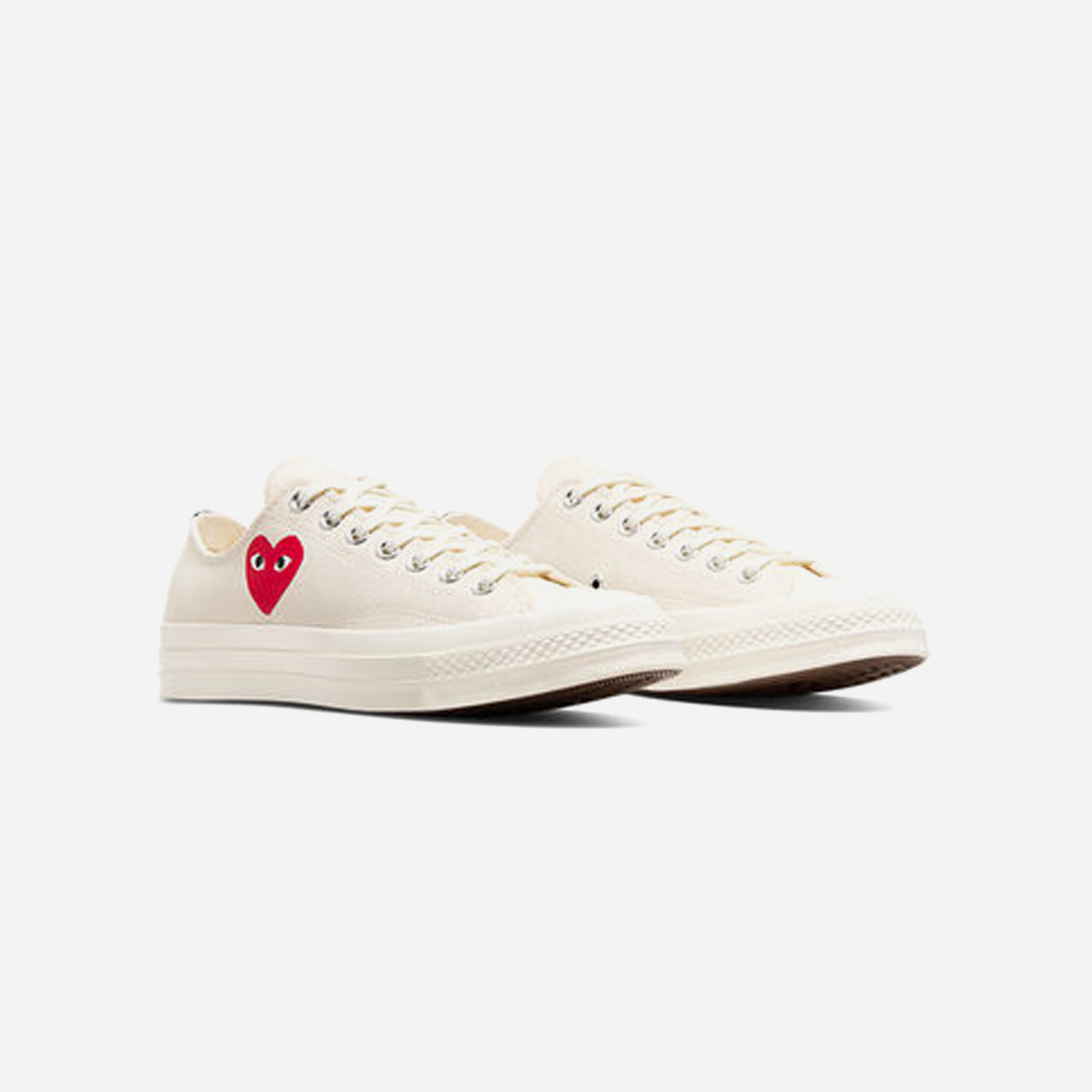 Converse Chuck Taylor All Star 70 Ox Comme des Garcons PLAY Single Heart Milk - view 2