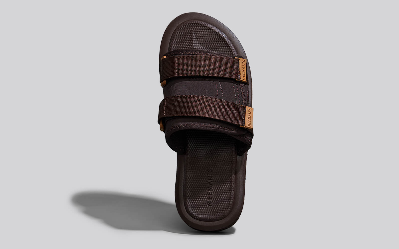 Neeman's Breezy Fluff Sandals : Brown - view 5