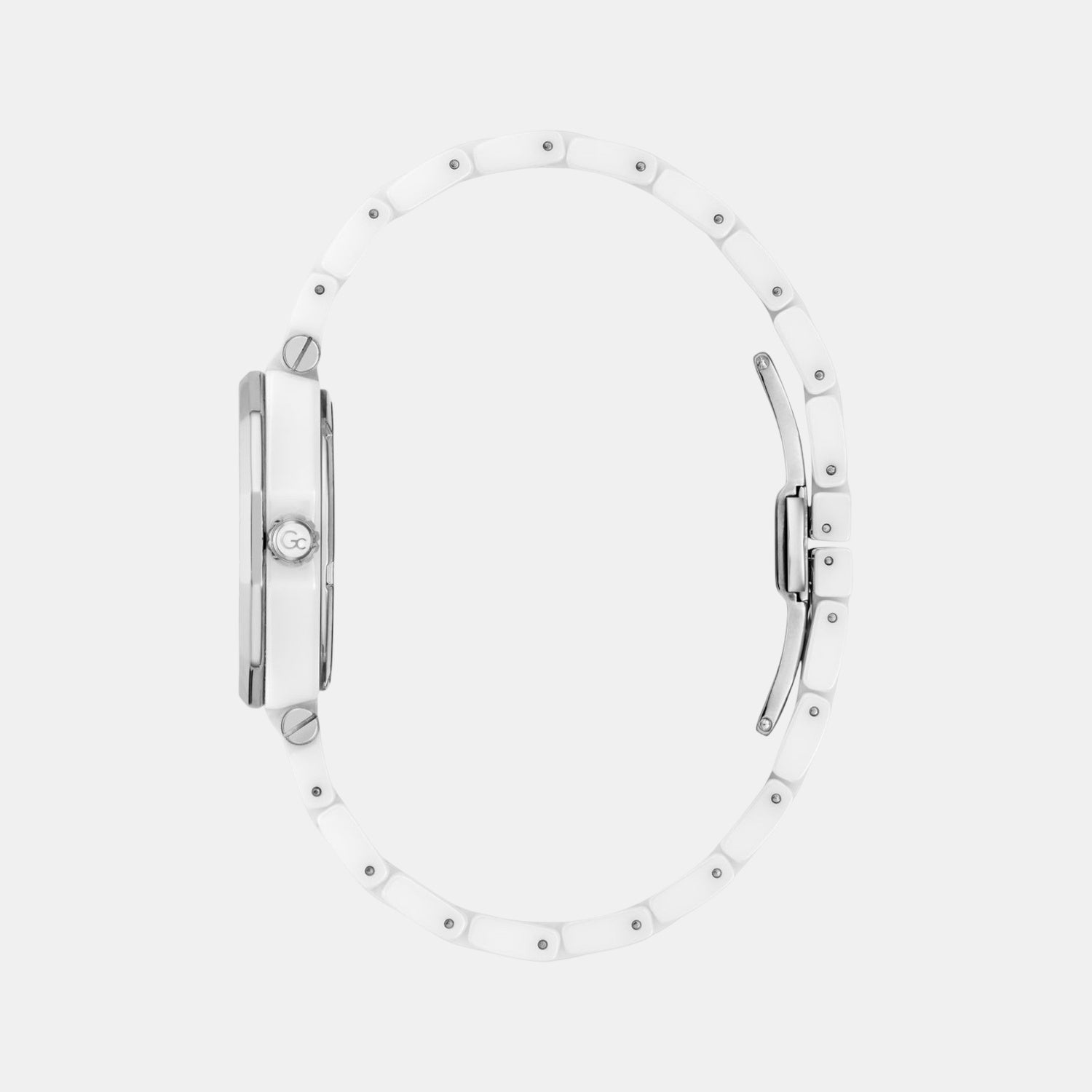 Gc Gleam Women Quartz White Dial Multi-Function Ceramic Watch Z59003L1 - view 8