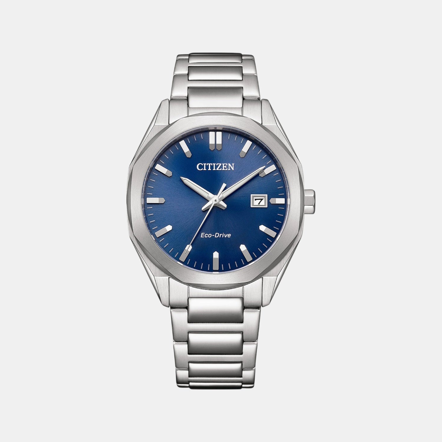 Citizen Eco-Drive Men Eco-Drive Blue Dial Analog Stainless Steel Watch BM7620-83L