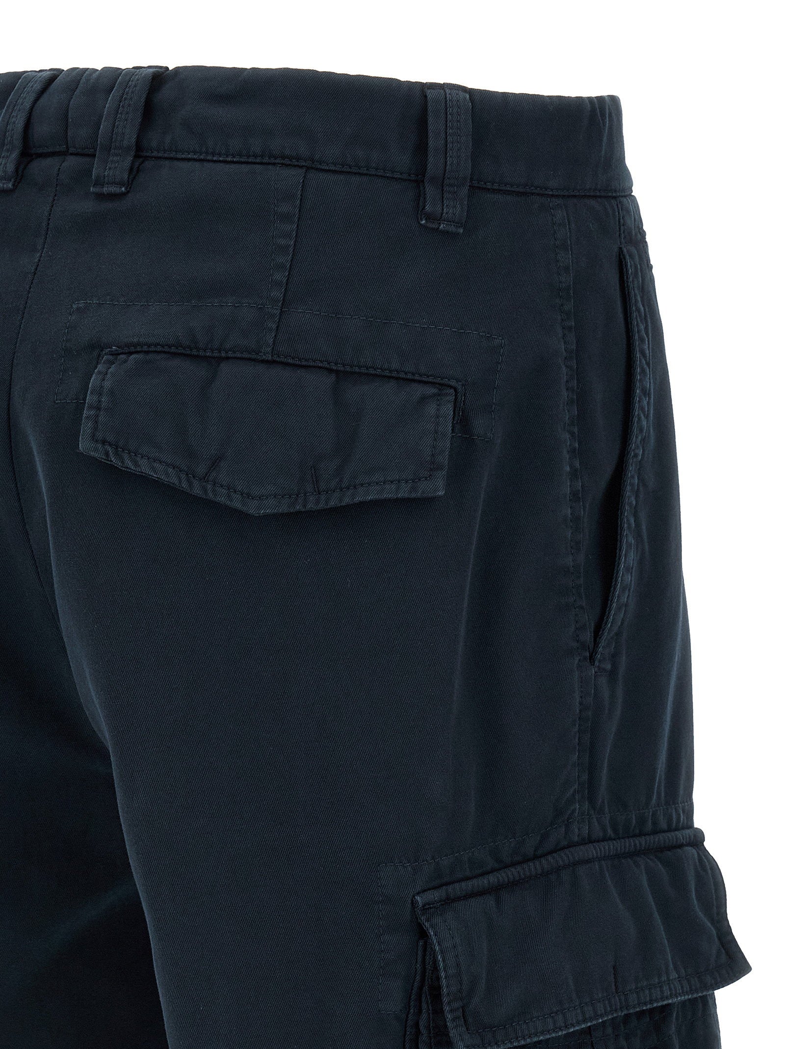 Brunello Cucinelli Cargo Bermuda Shorts – 100% cotton - view 5