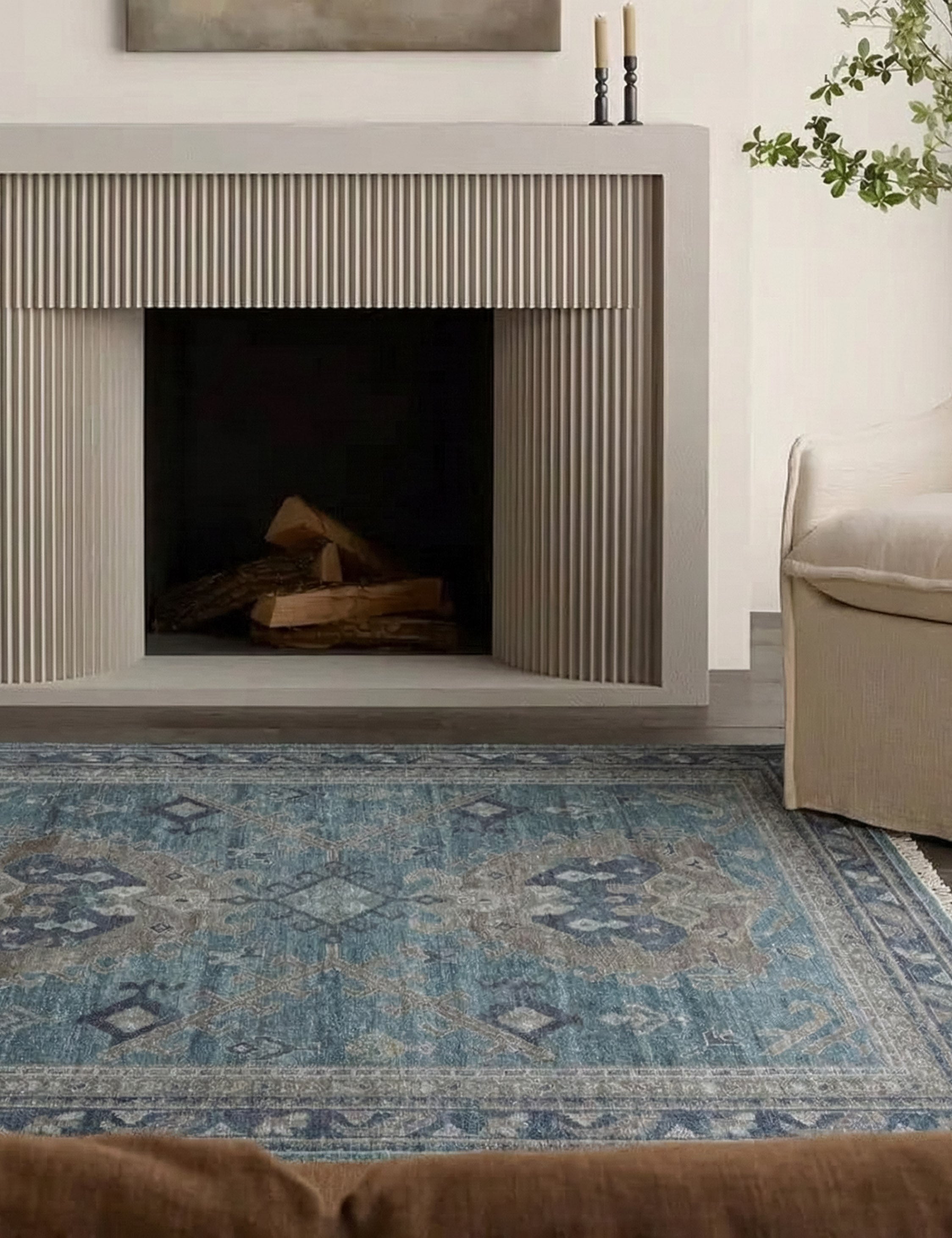 Lulu and Georgia Connelly Hand-Knotted Wool Rug - view 2