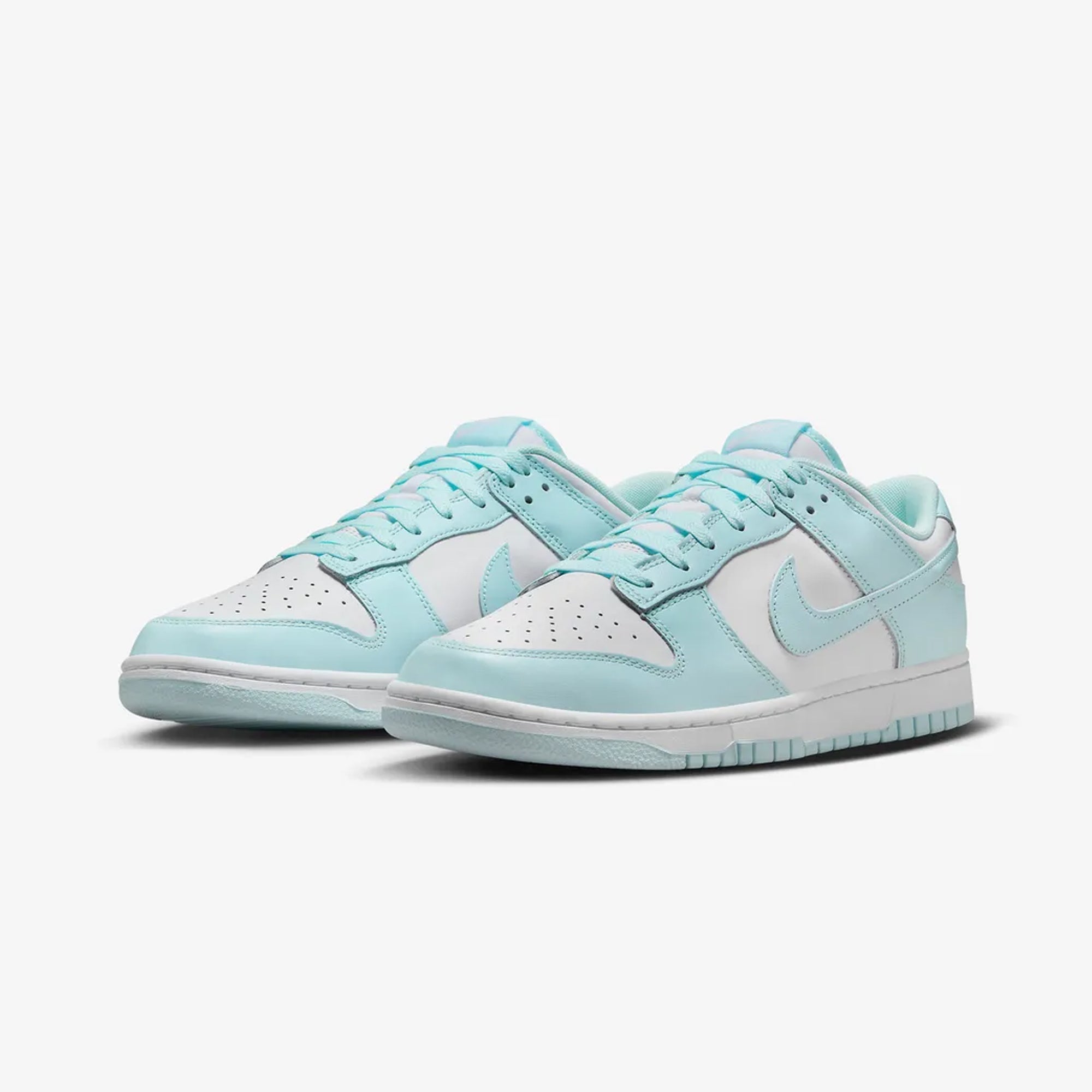 Nike | Dunk Low Retro { White/glacier Blue - view 2